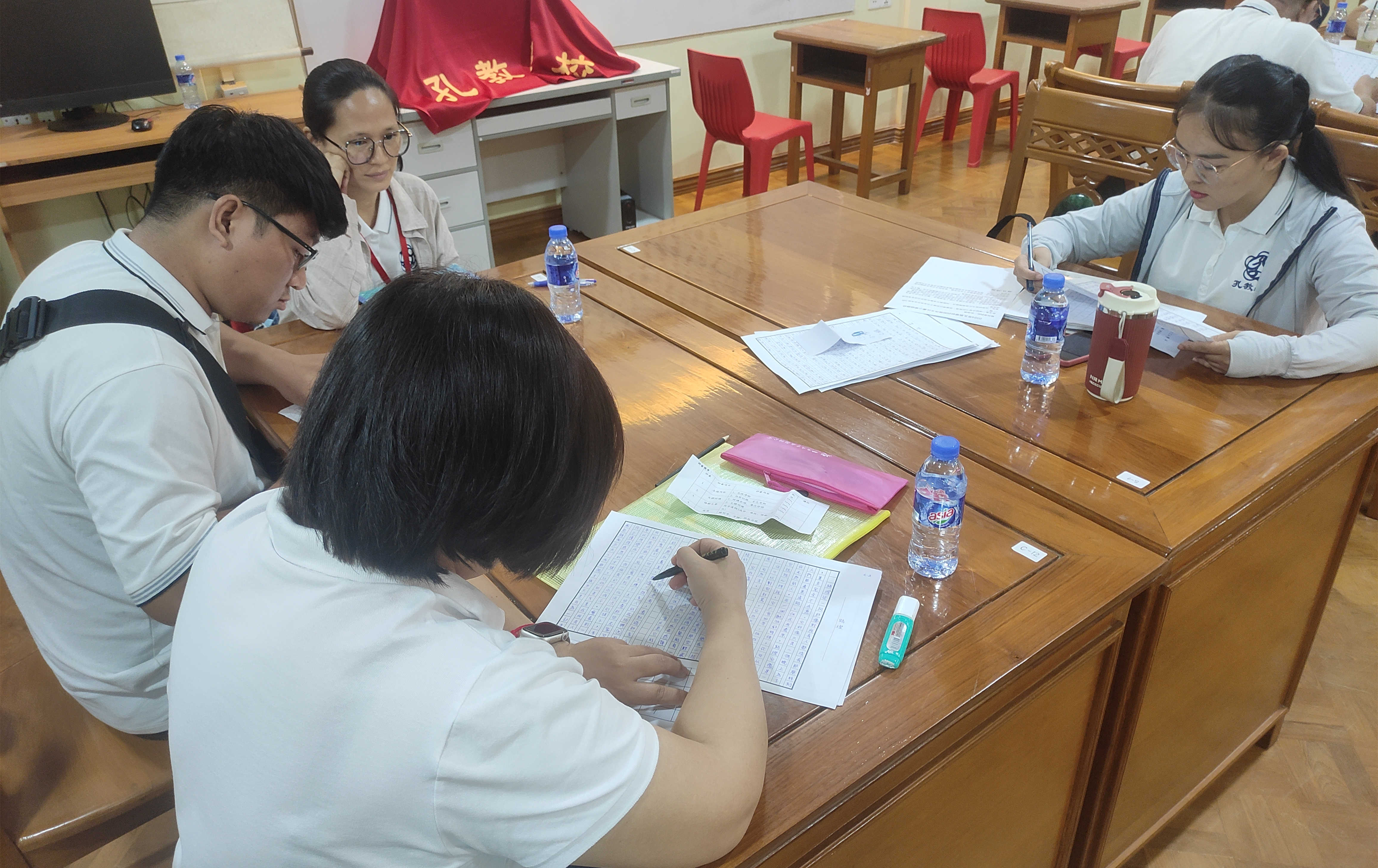 2024學年孔教學校舉行全校四校區「漢字文化節作文比賽」1