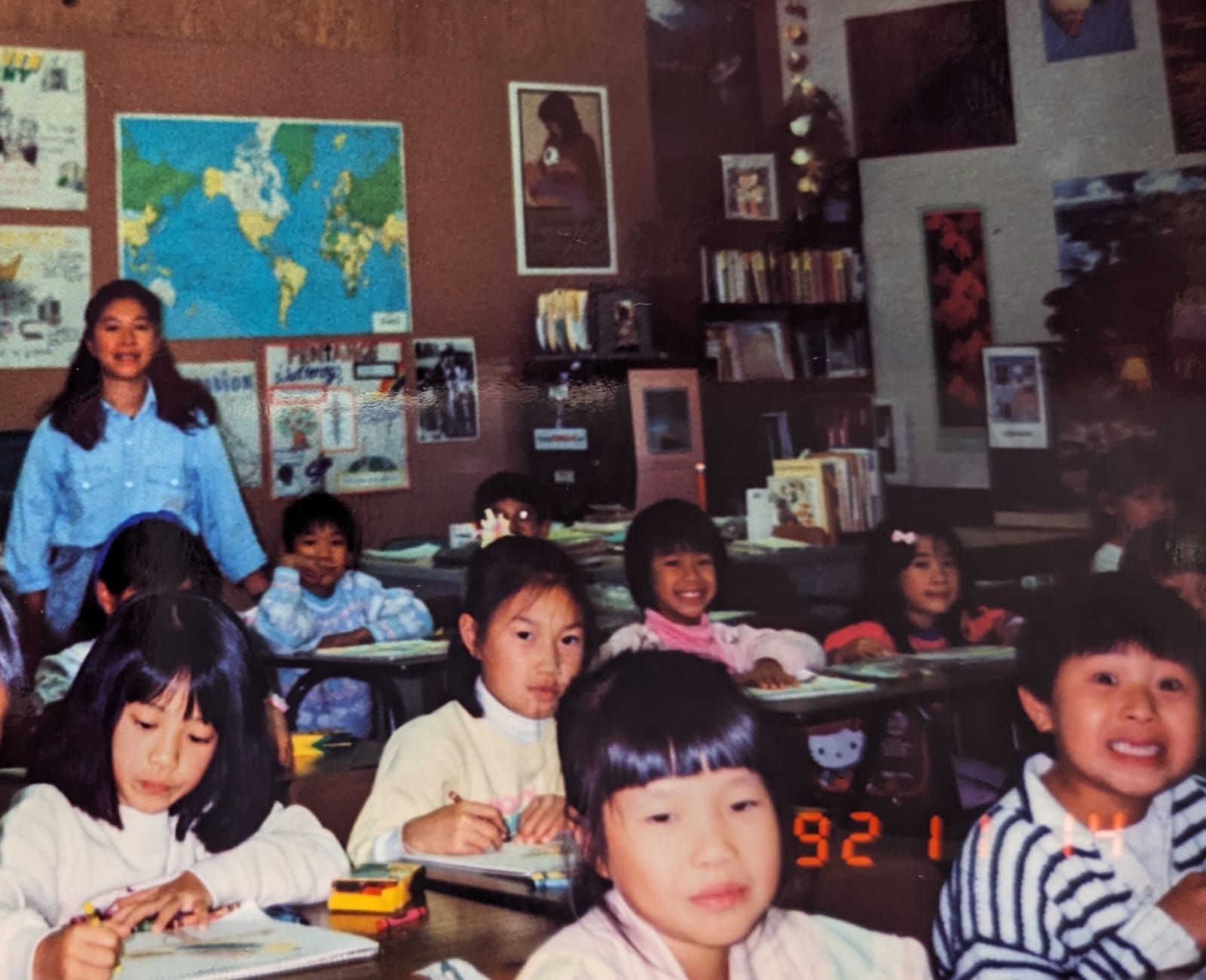 [112年海外僑校教師獎勵]來自美國舊金山費利蒙中文學校，榮獲30年屆獎勵的黃賜梅老師1