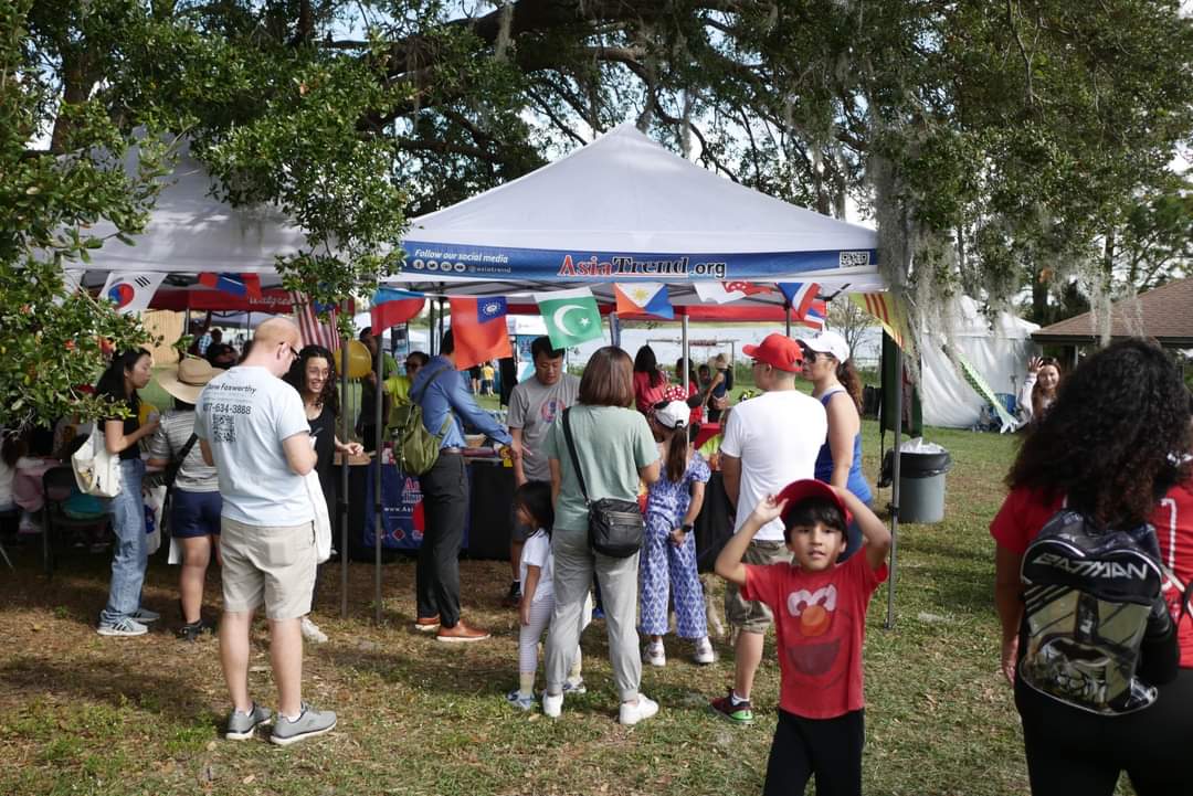 多國文化體驗攤位