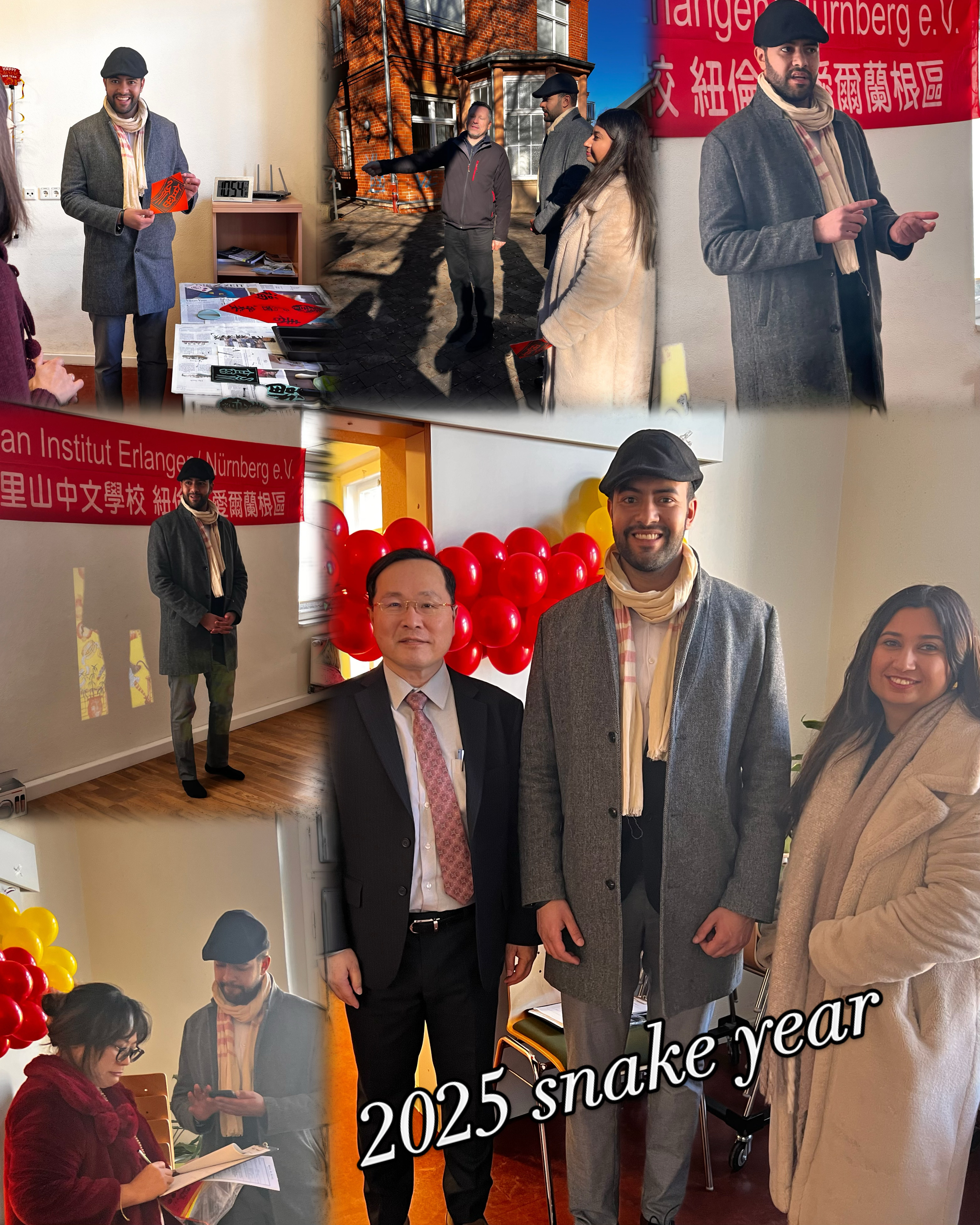 林組長宏穎與愛爾蘭根市外國人融合委員會會長蒞臨致詞，並表示曾多次參與台灣相關活動，支持外國人在本地發展母語文化，充分顯示愛爾蘭根市的包容性與國際化。