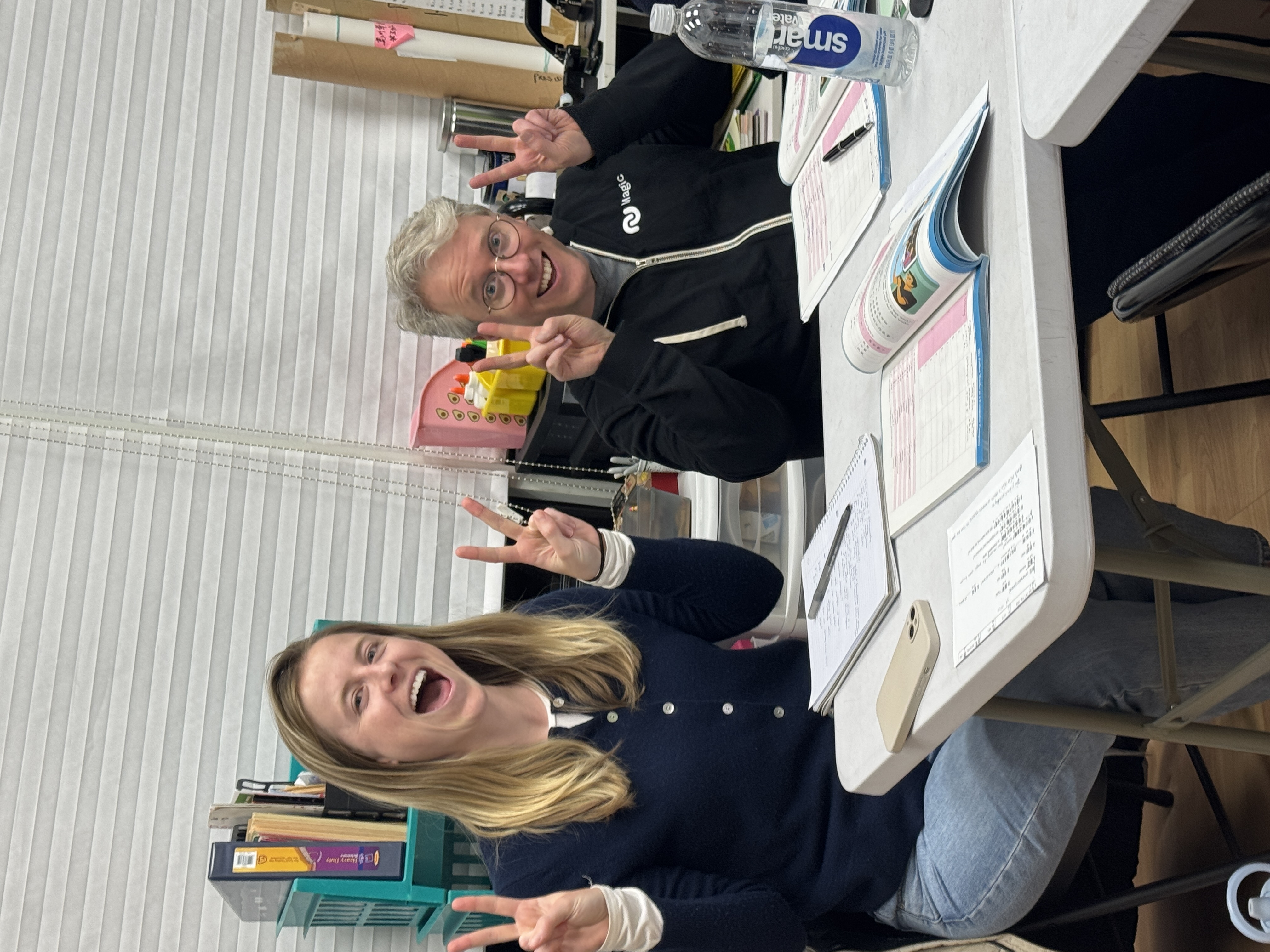 線上線下一起努力呀