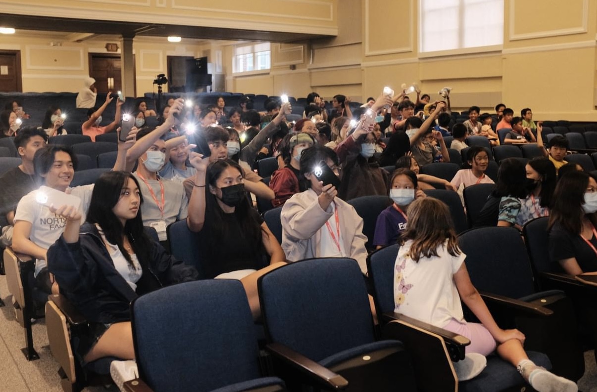 現場熱情的觀眾