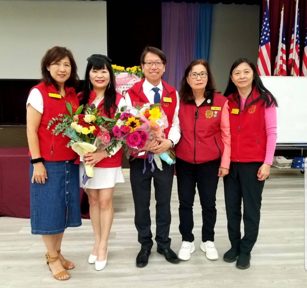 「北加州中文學校聯合會」第48屆正副會長候選人在提名審核小組見證下，宣佈當選