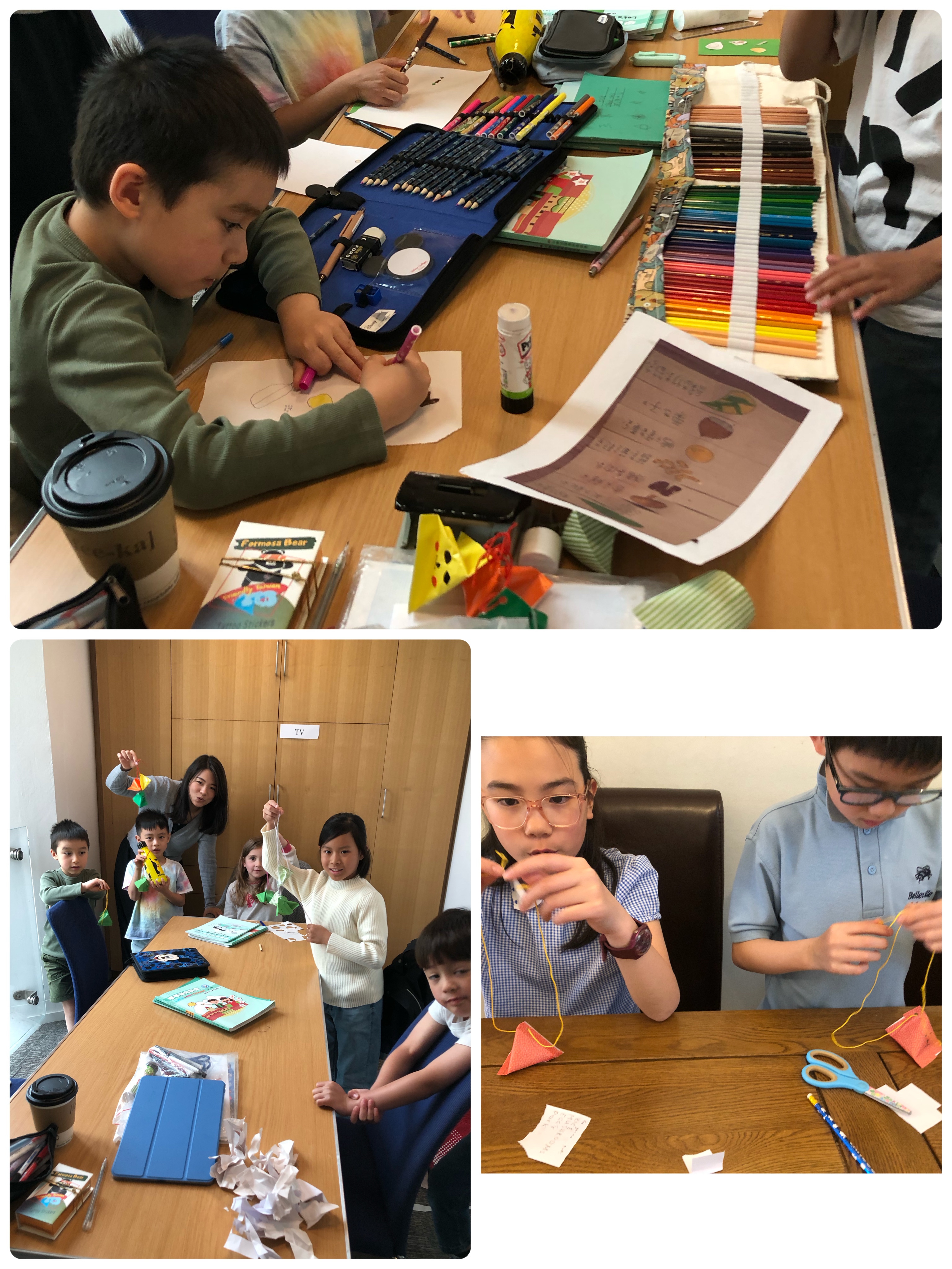 請在粽子裡添加你想要的餡料，並畫出這些餡料的圖示