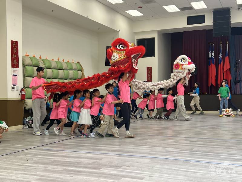 小朋友學習舞獅成效卓越