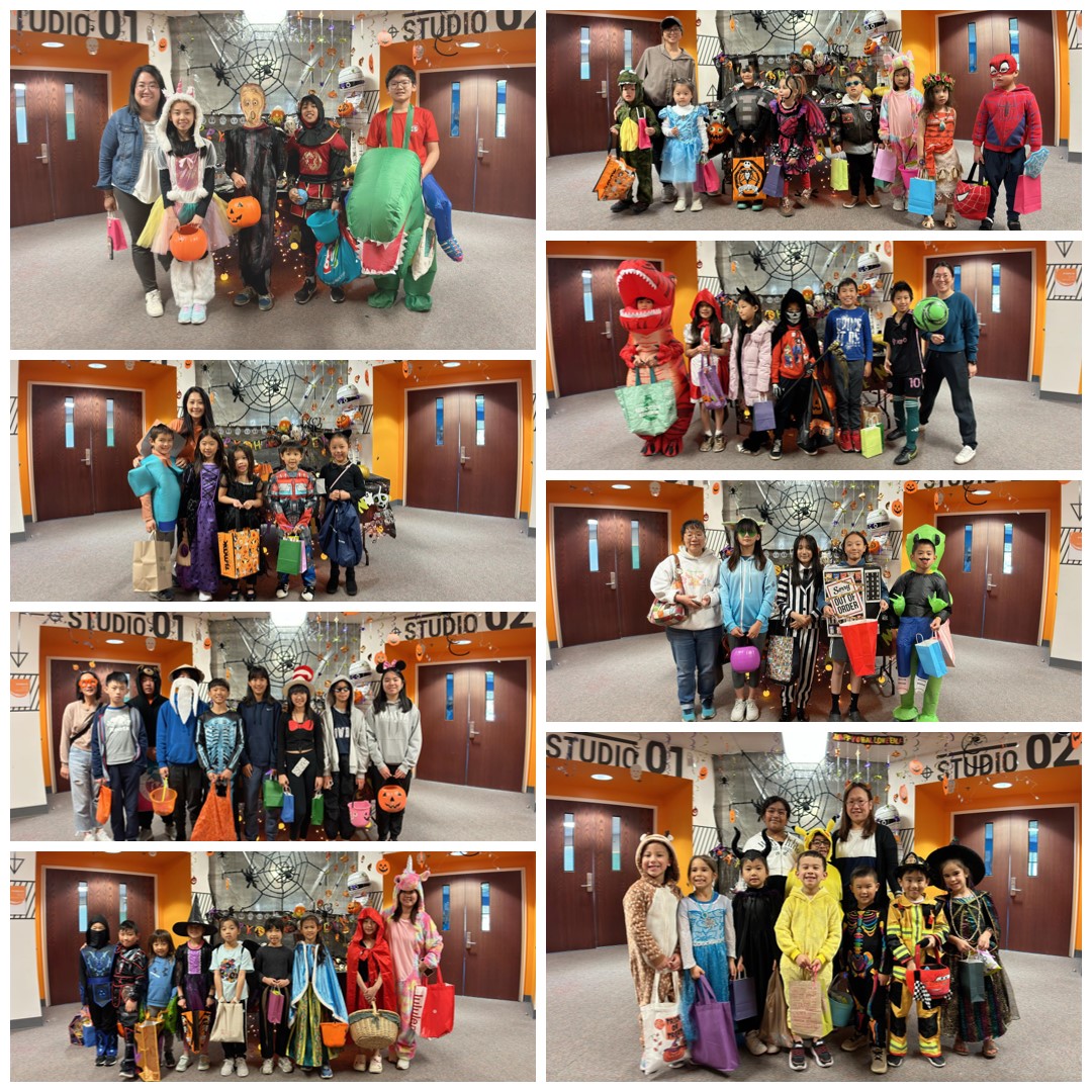 學前班至八年級班的合照