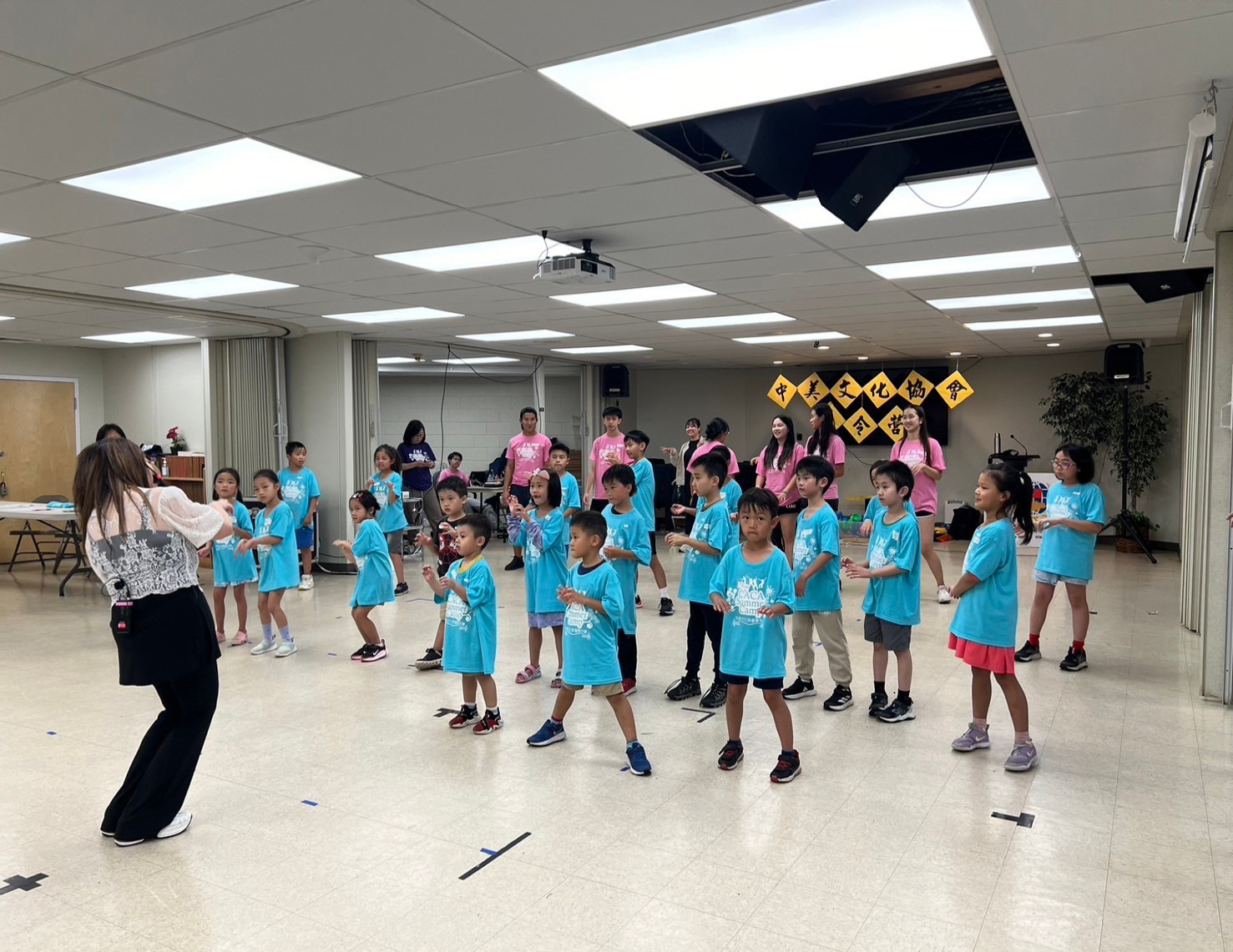 紐澤西中美文化協會2024年文化夏令營成果發表1