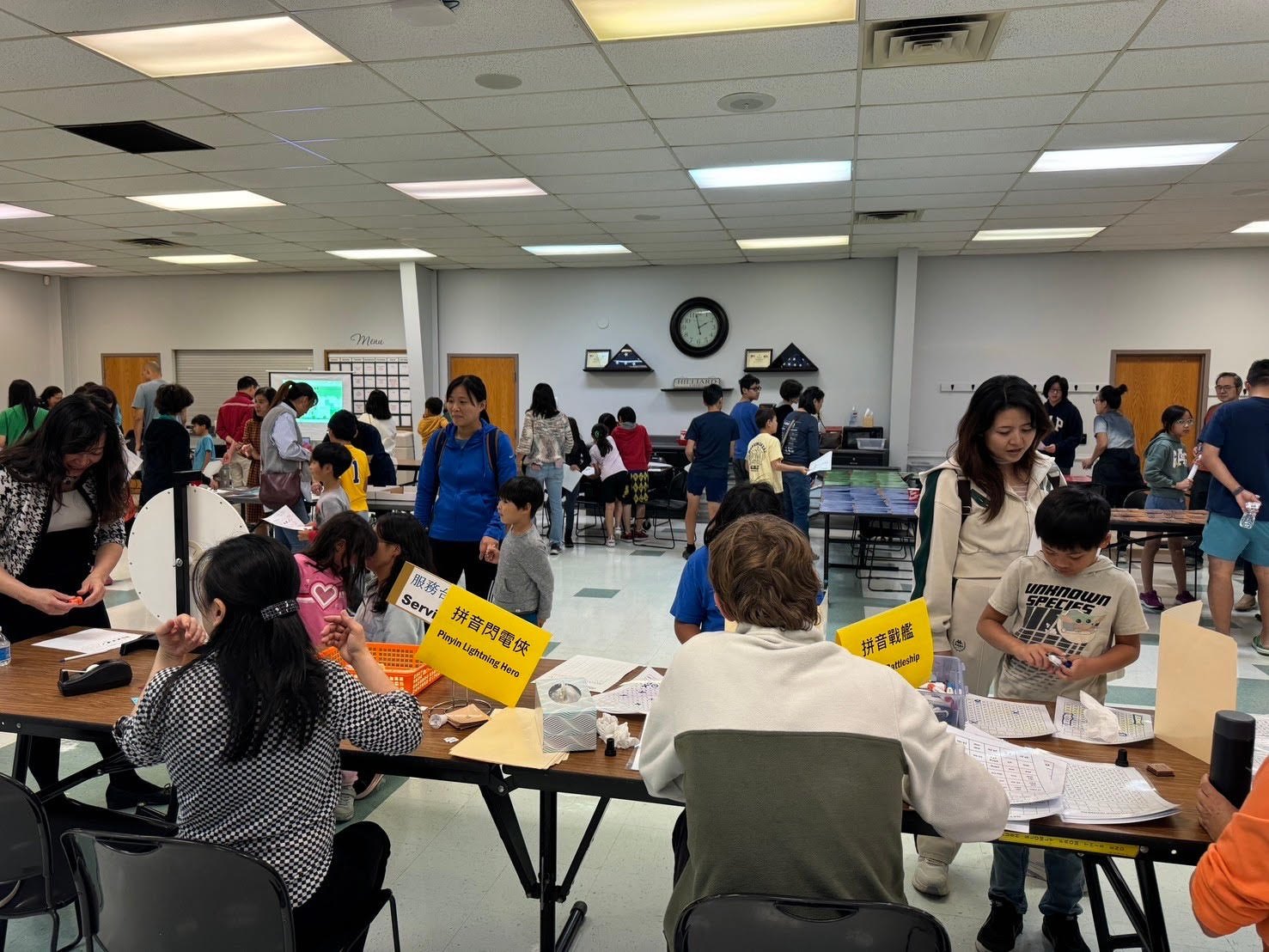 家長與學生積極參與各項漢字活動