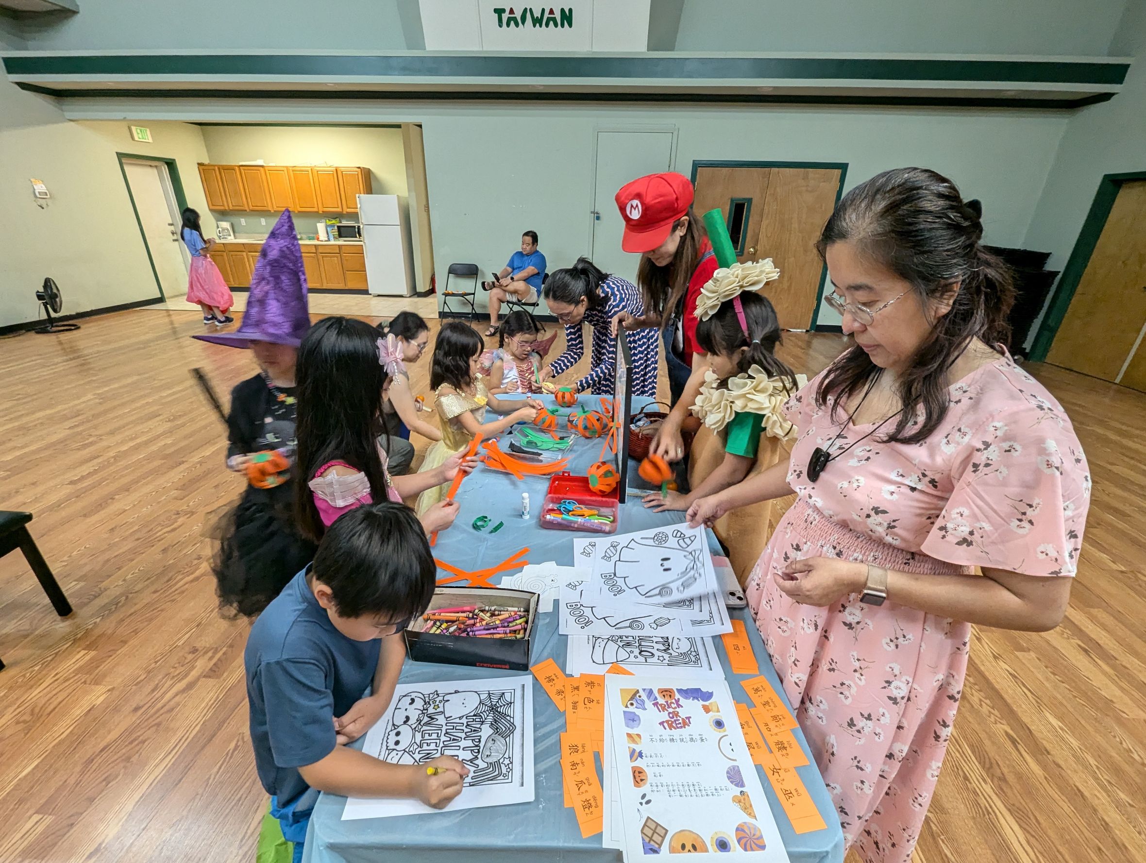 亞特蘭大台美學校2024萬聖節親子同樂會 寓教於樂1