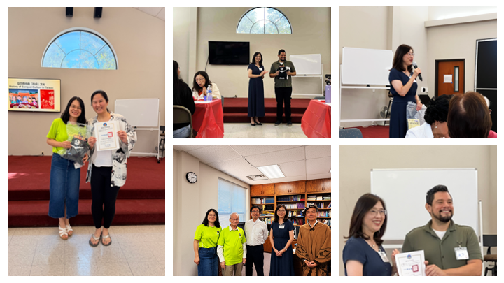 感謝休士頓僑教中心王主任前來參與，TCML學生參加全球華語口說競賽獲得殊榮。