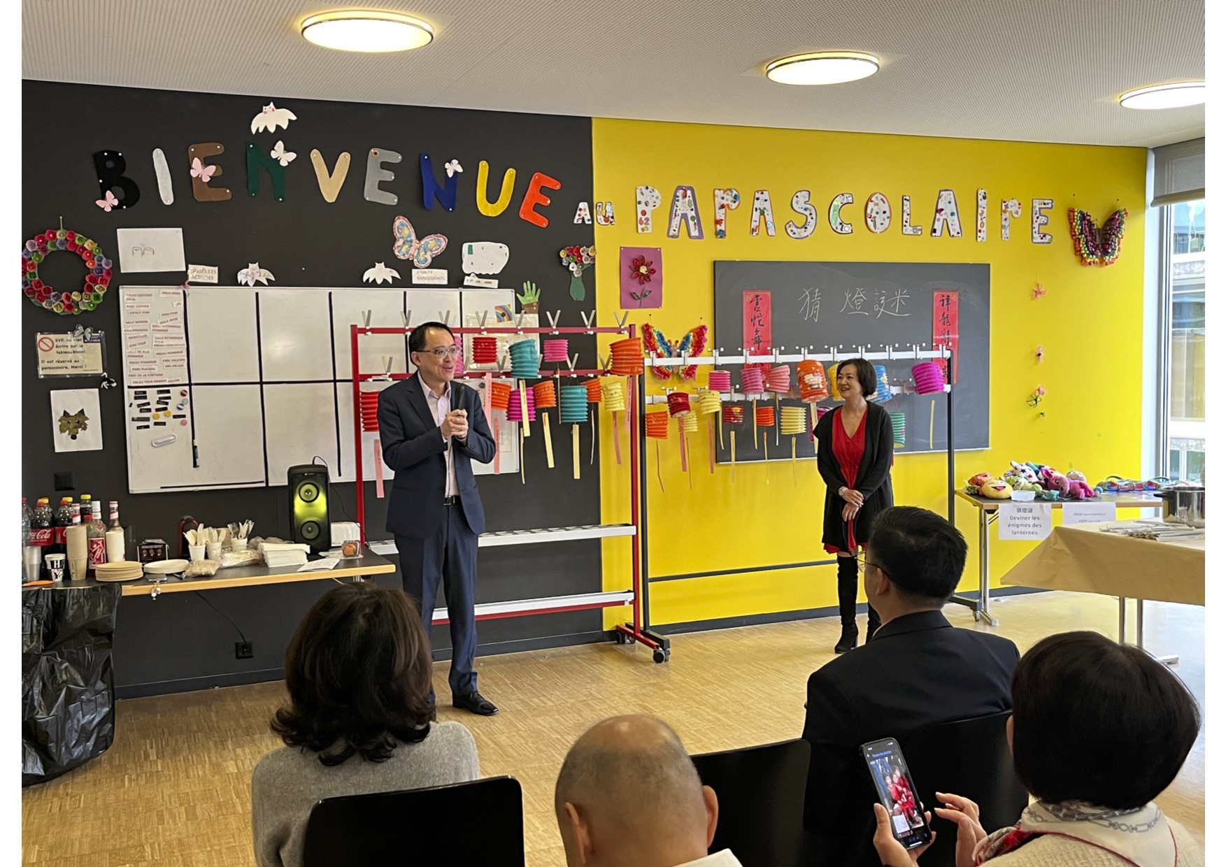 日內瓦台灣代表處李處長致詞