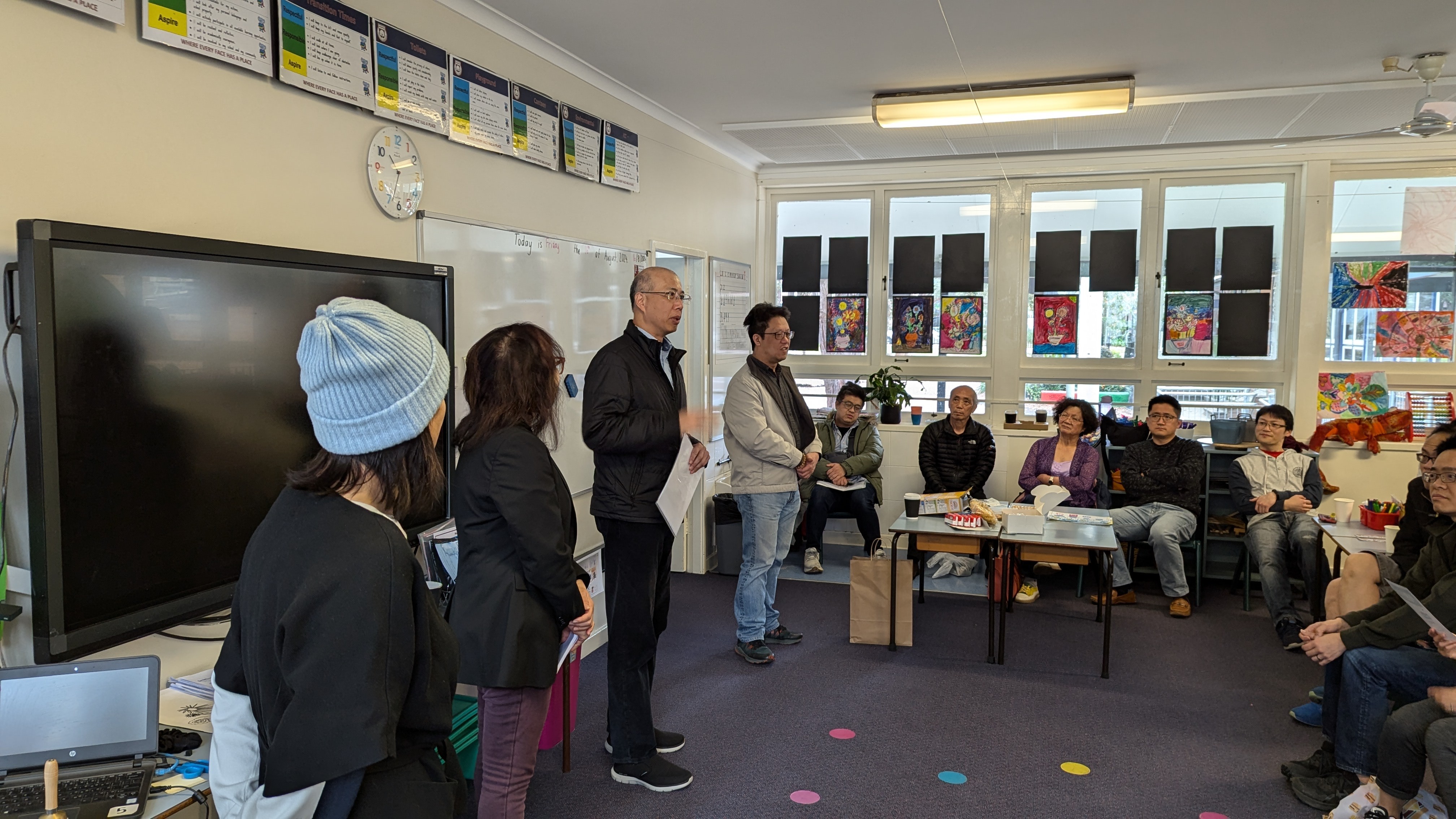 雪梨台灣學校北岸校區(Hornsby) 家長茶會(二)