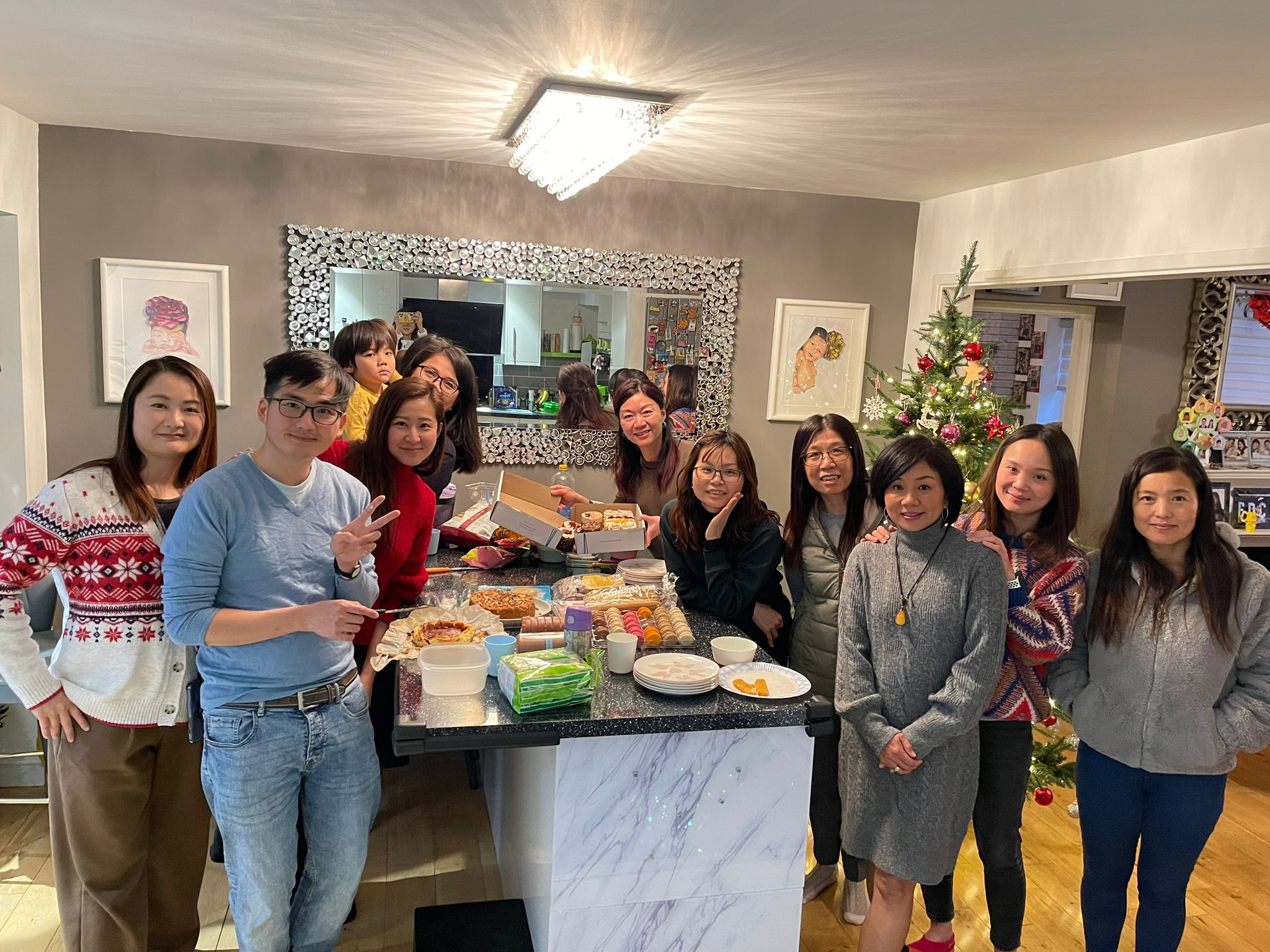 華園教職員工2024年末教師會議、校內師資培訓及聖誕聚會1