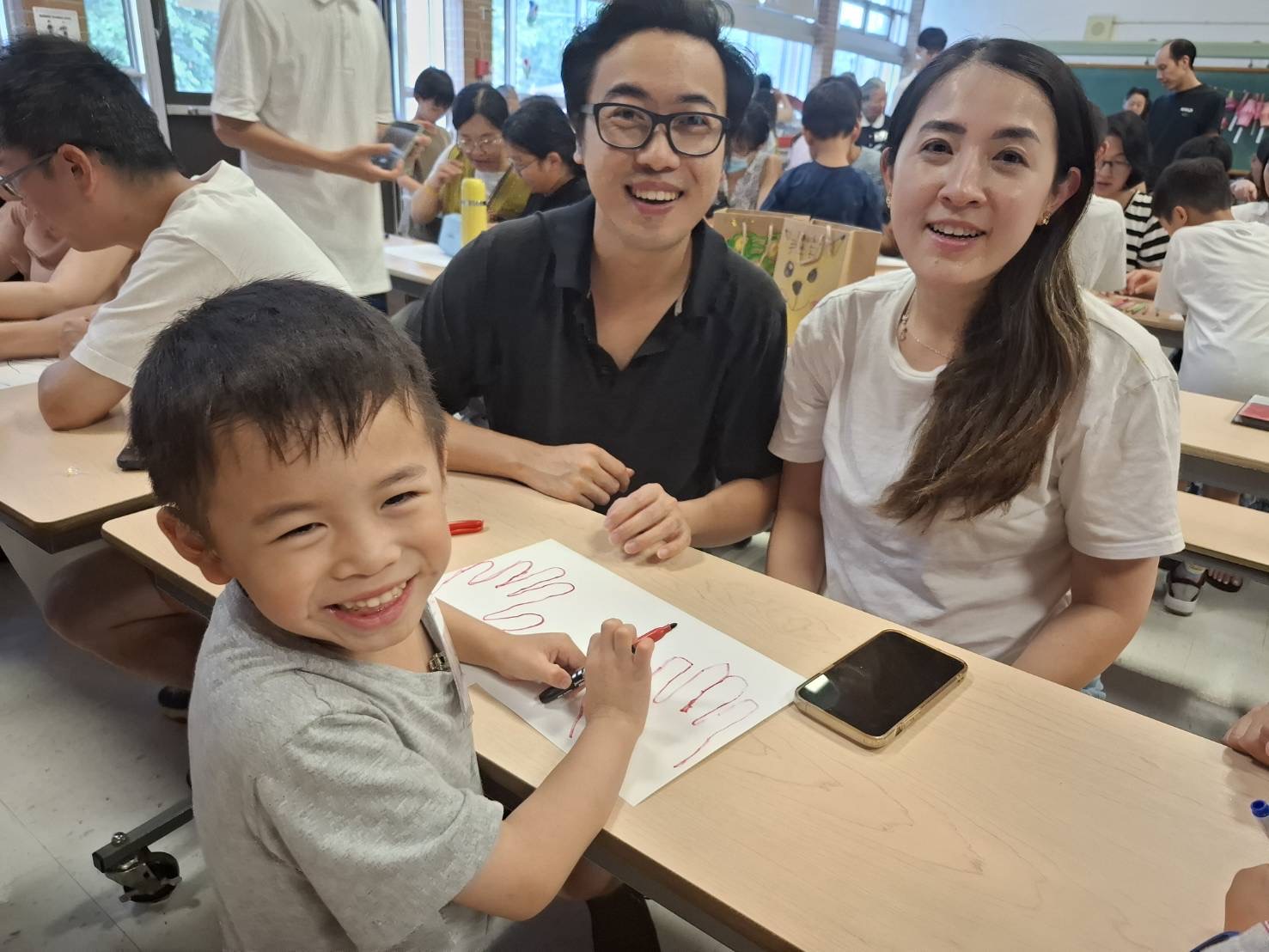 親子互動-愛的手掌印