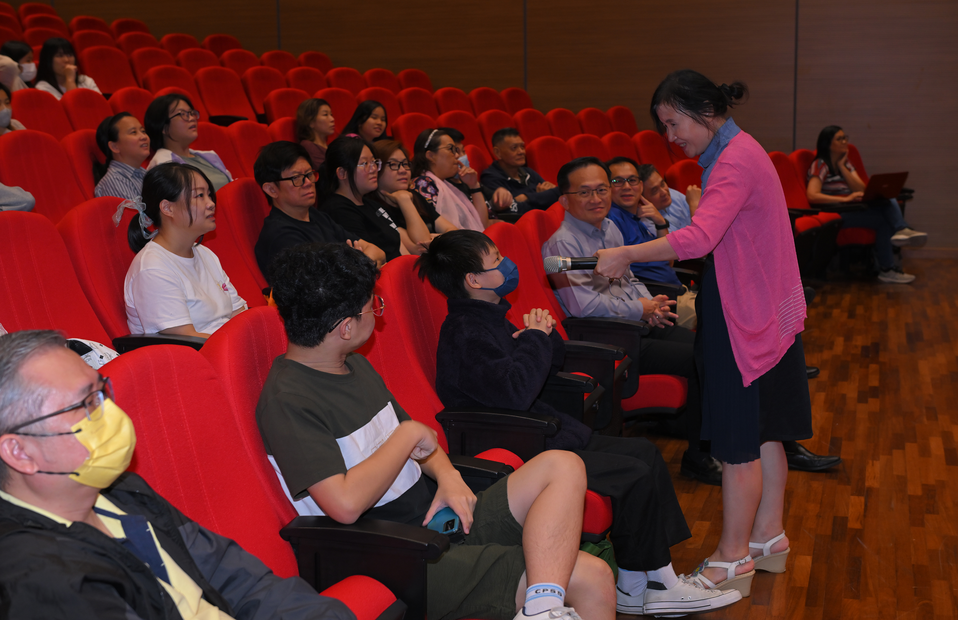 林美琴老師《大手牽小手，優質人生向前走》親子閱讀教育講座1