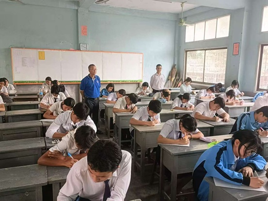 緬甸密支那育成學校舉辦「正體漢字文化節」華文作文比賽