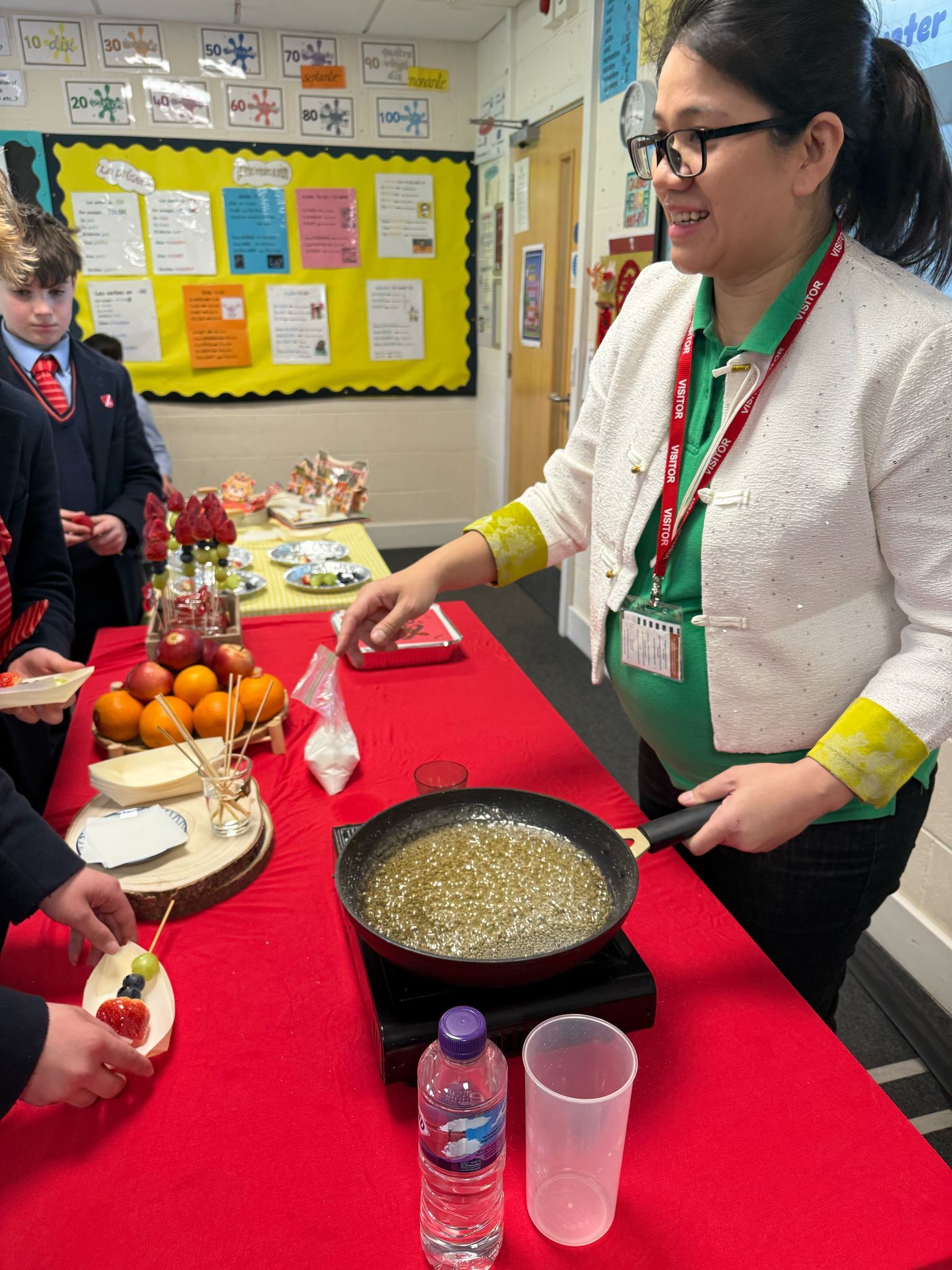 華園中文學校與主流學校交流之臺灣日教學活動2