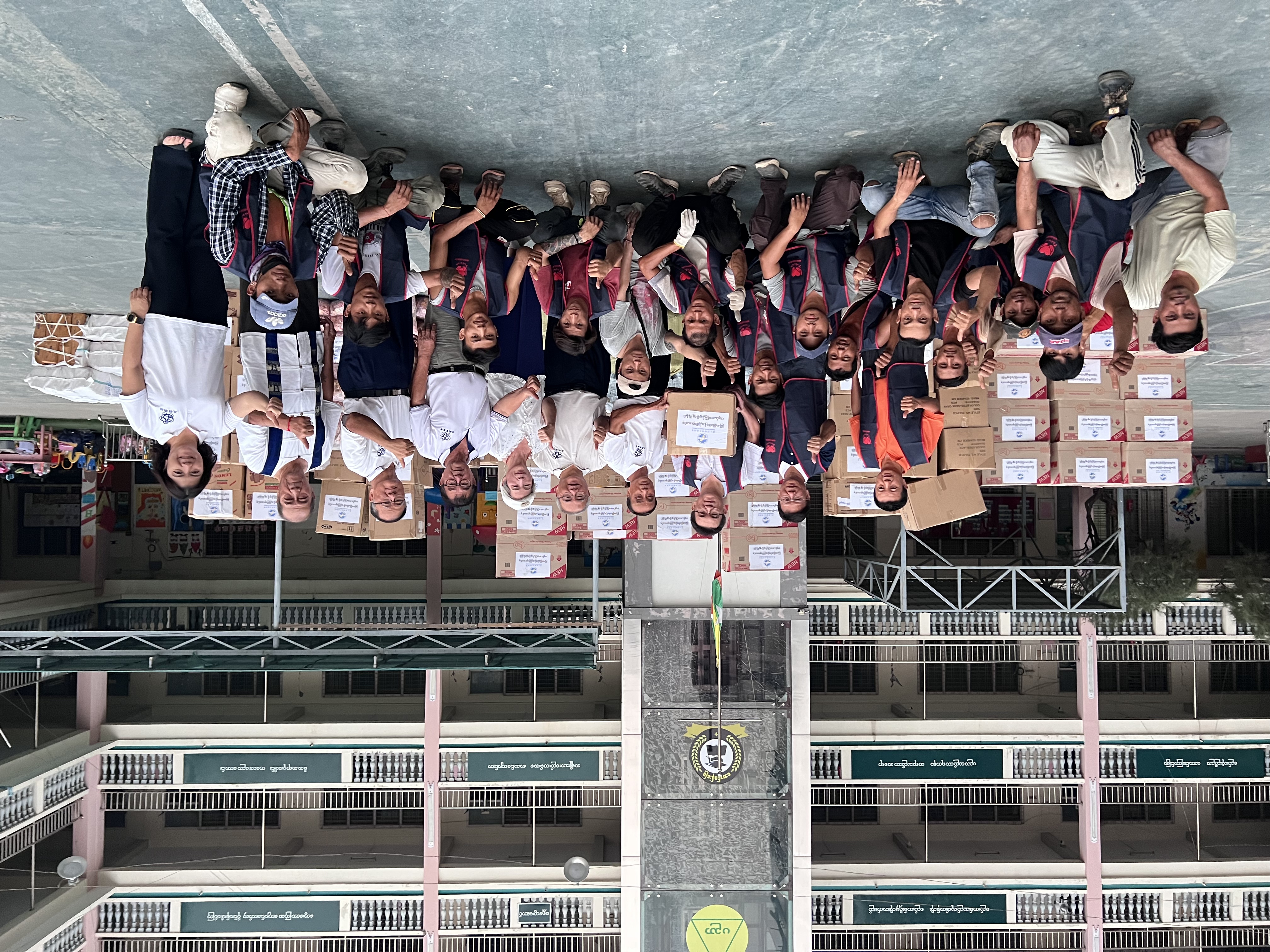 天災無情，人間大愛！—— 曼德勒孔教學校全體中緬文教師收到駐緬甸代表處、緬甸台商總會賑災援助愛心2