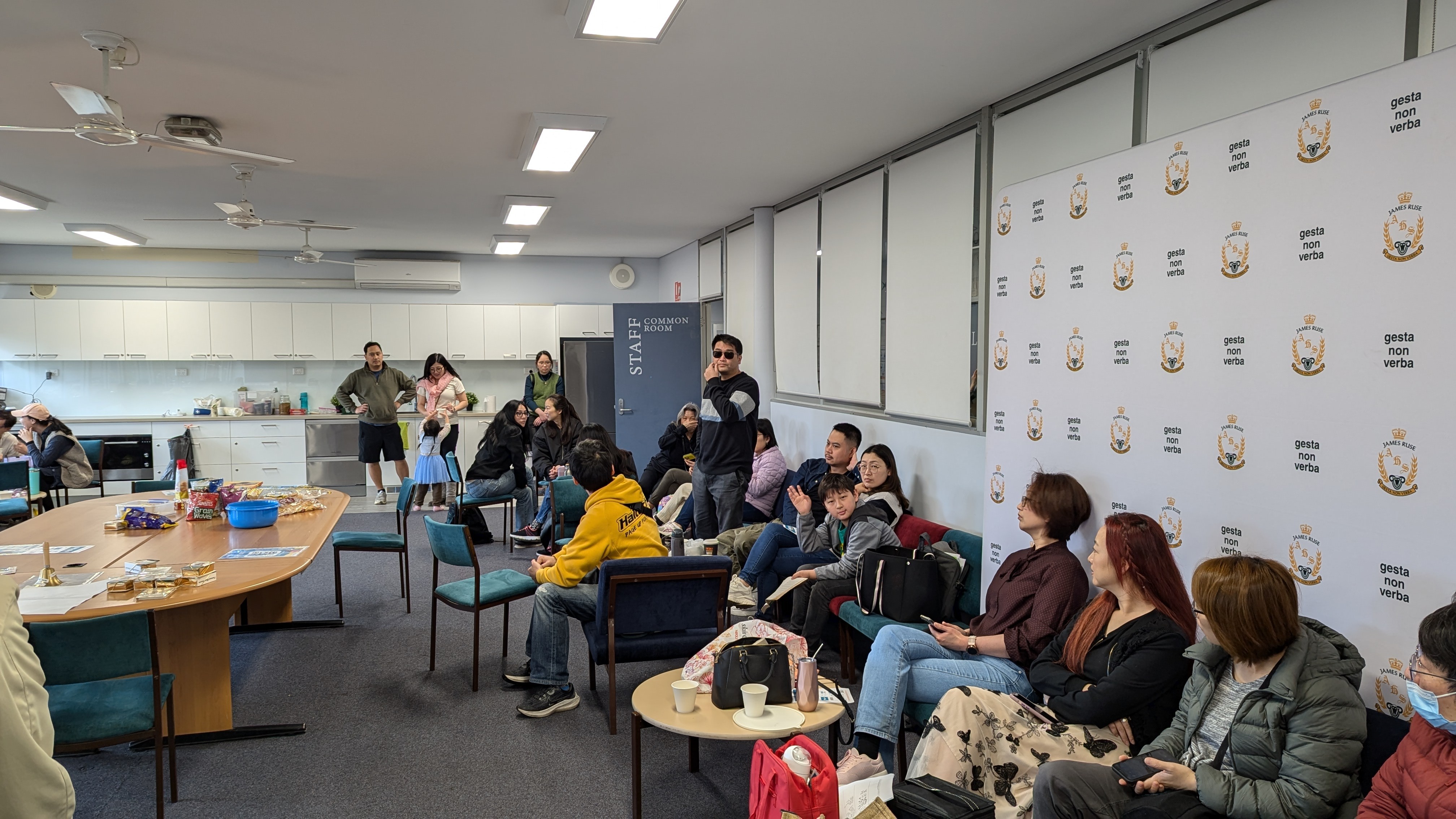 雪梨台灣學校西北校區(James Ruse) 家長茶會(二)