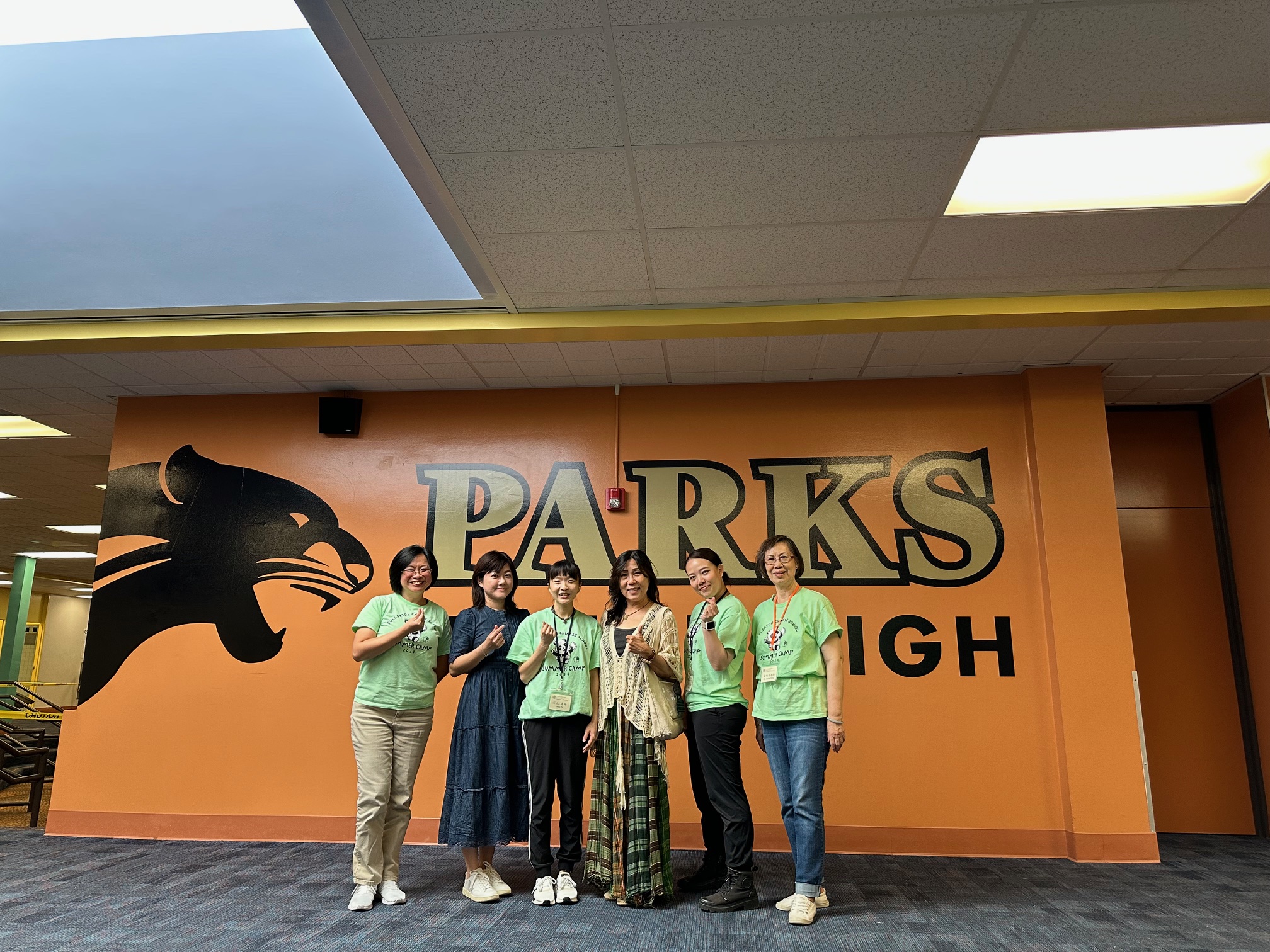 橙縣文教中心蕭蓓如主任關心指導