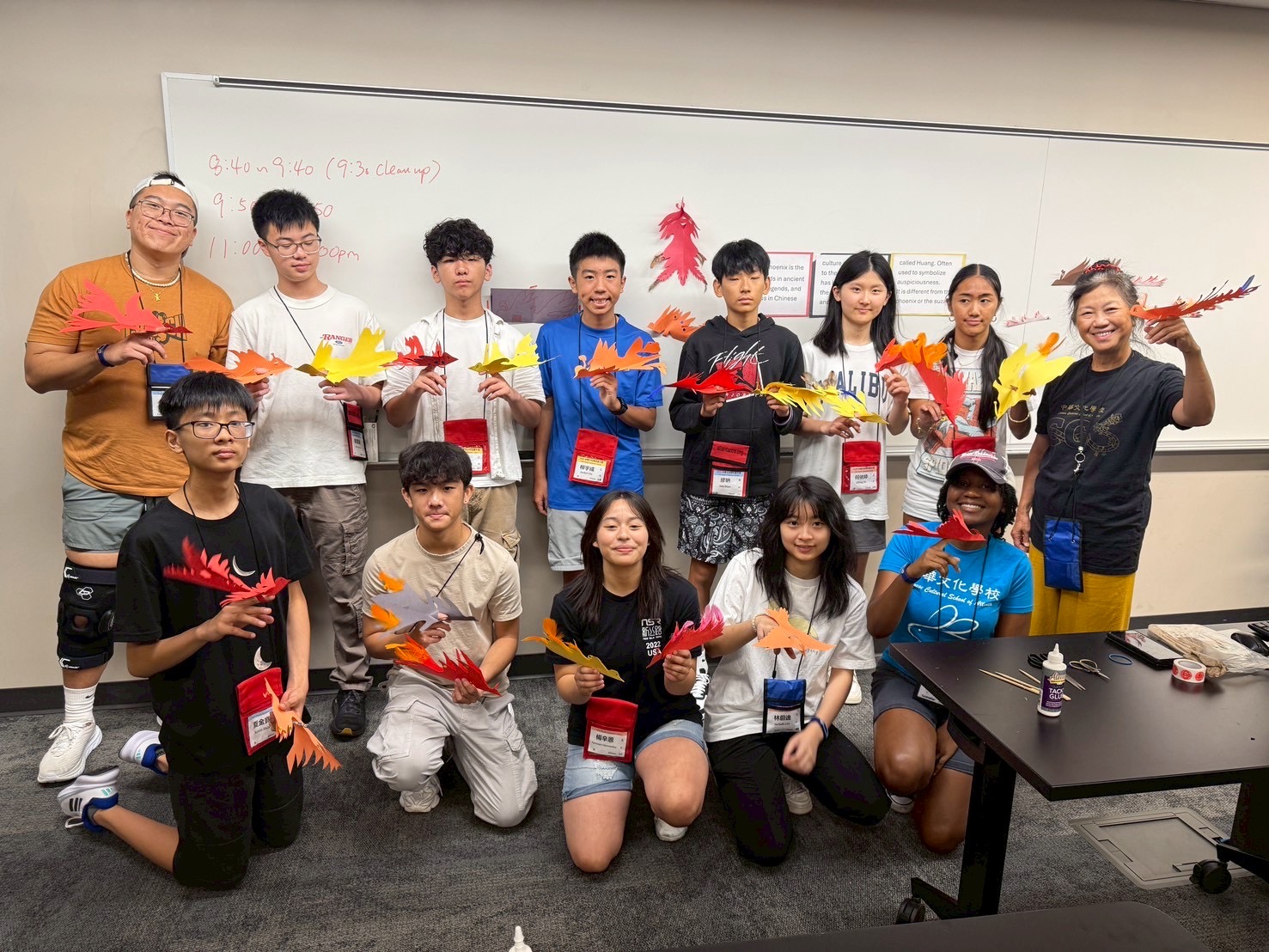 亞特蘭大中華文化學校夏令營 全方位認識傳統文化3