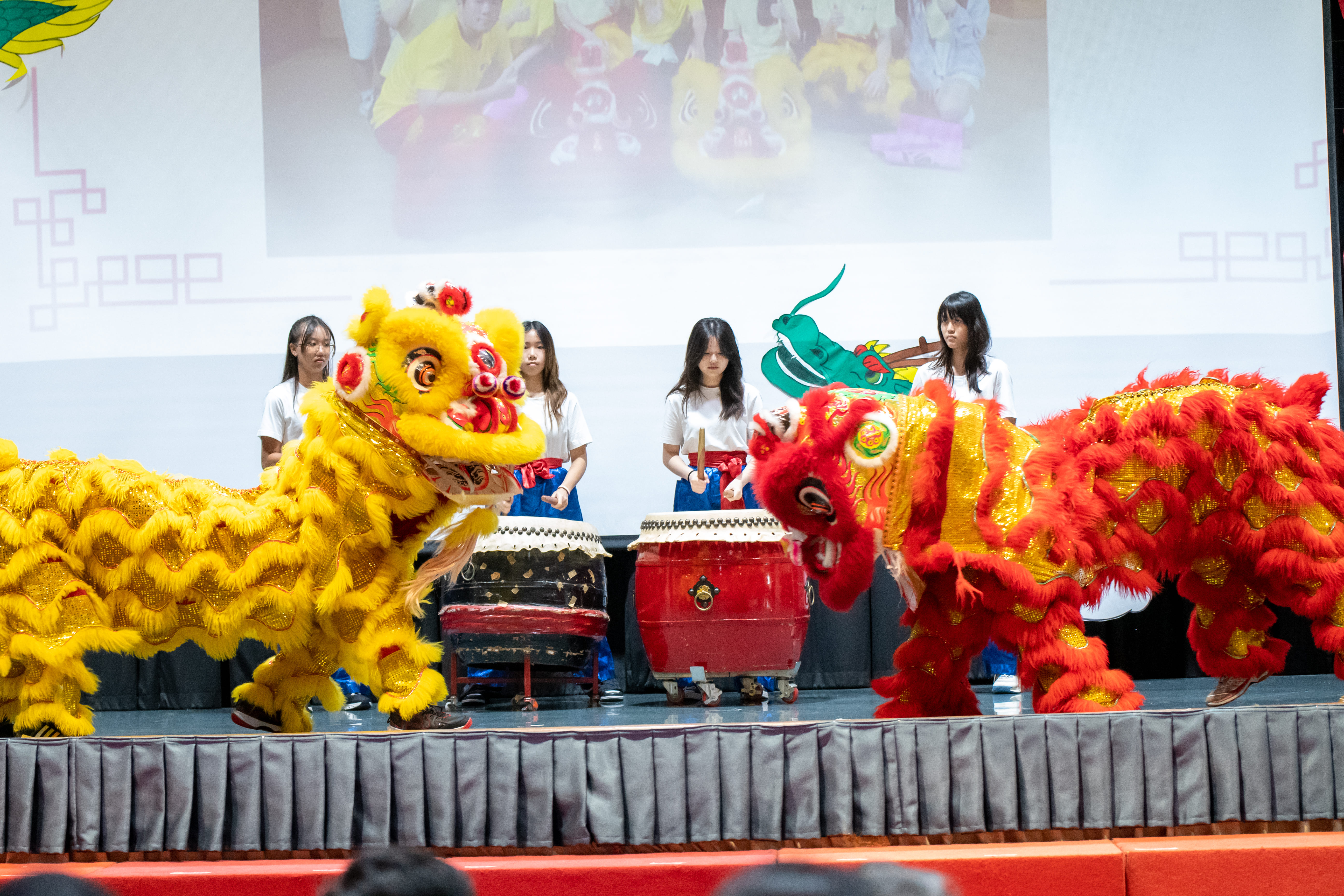 FASCA的學員表演雙獅報喜