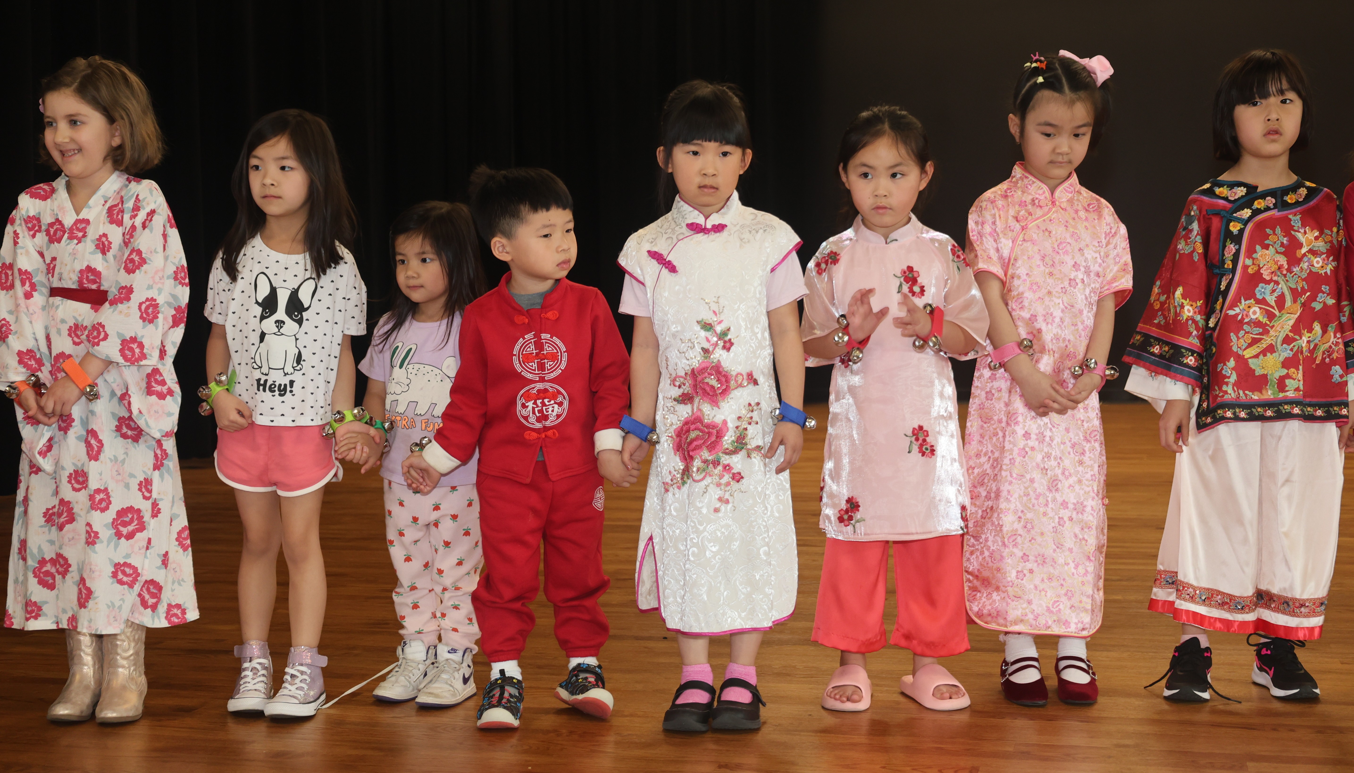 小朋友的精彩表演