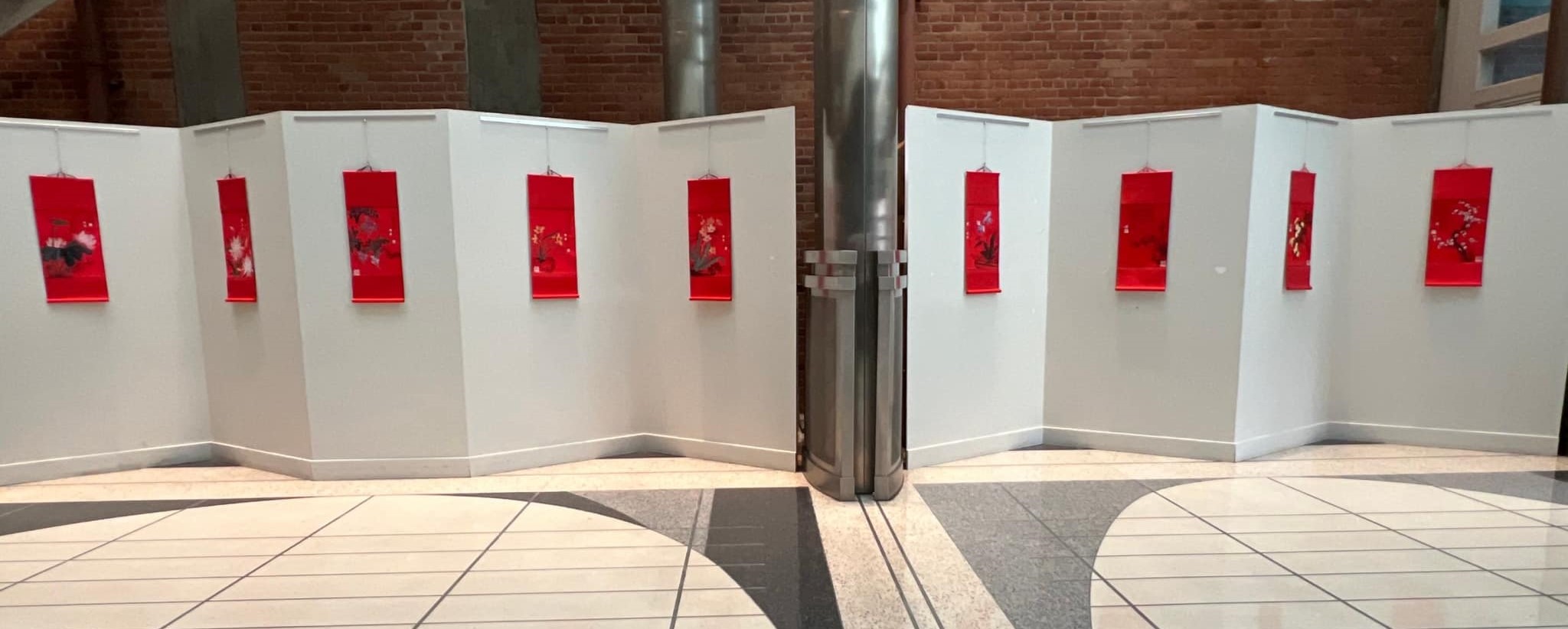 鳳凰城市政府大廳漢字文化藝術展覽