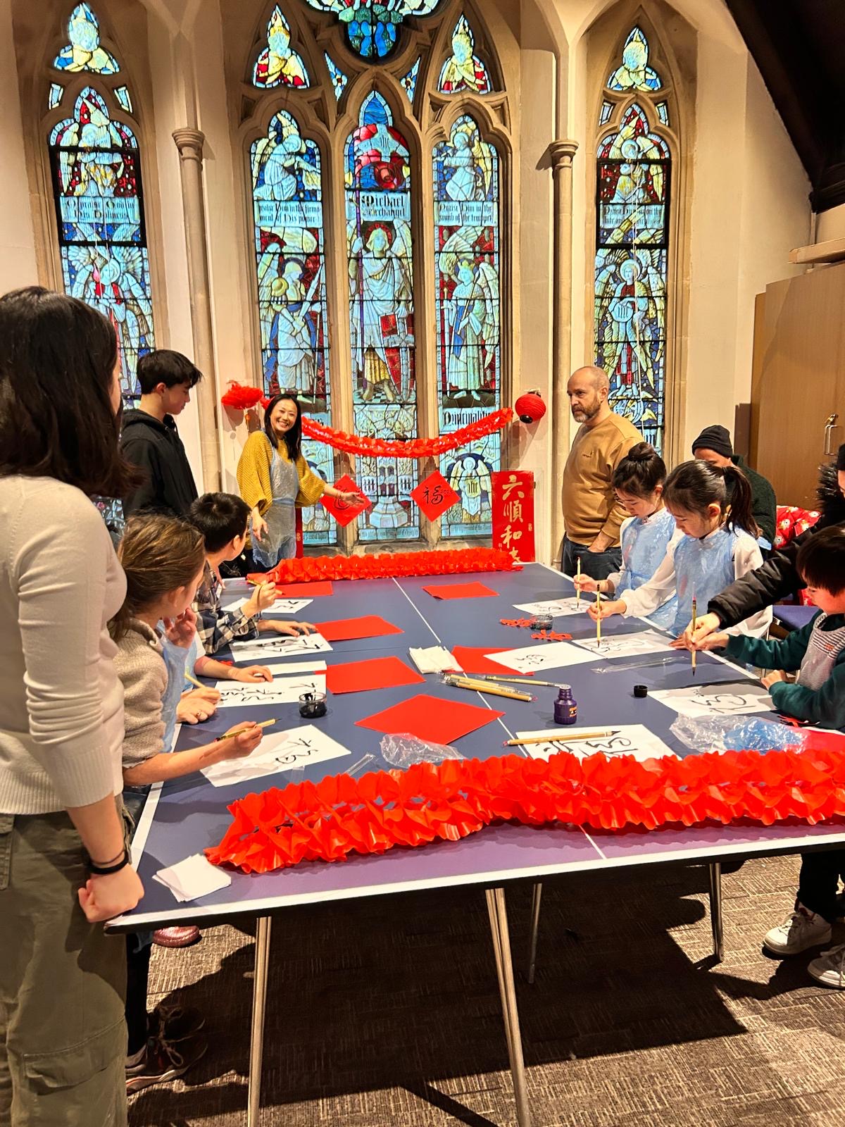 泰晤士中文學校：2025農曆新年寫作朗讀及剪紙遊戲比賽4