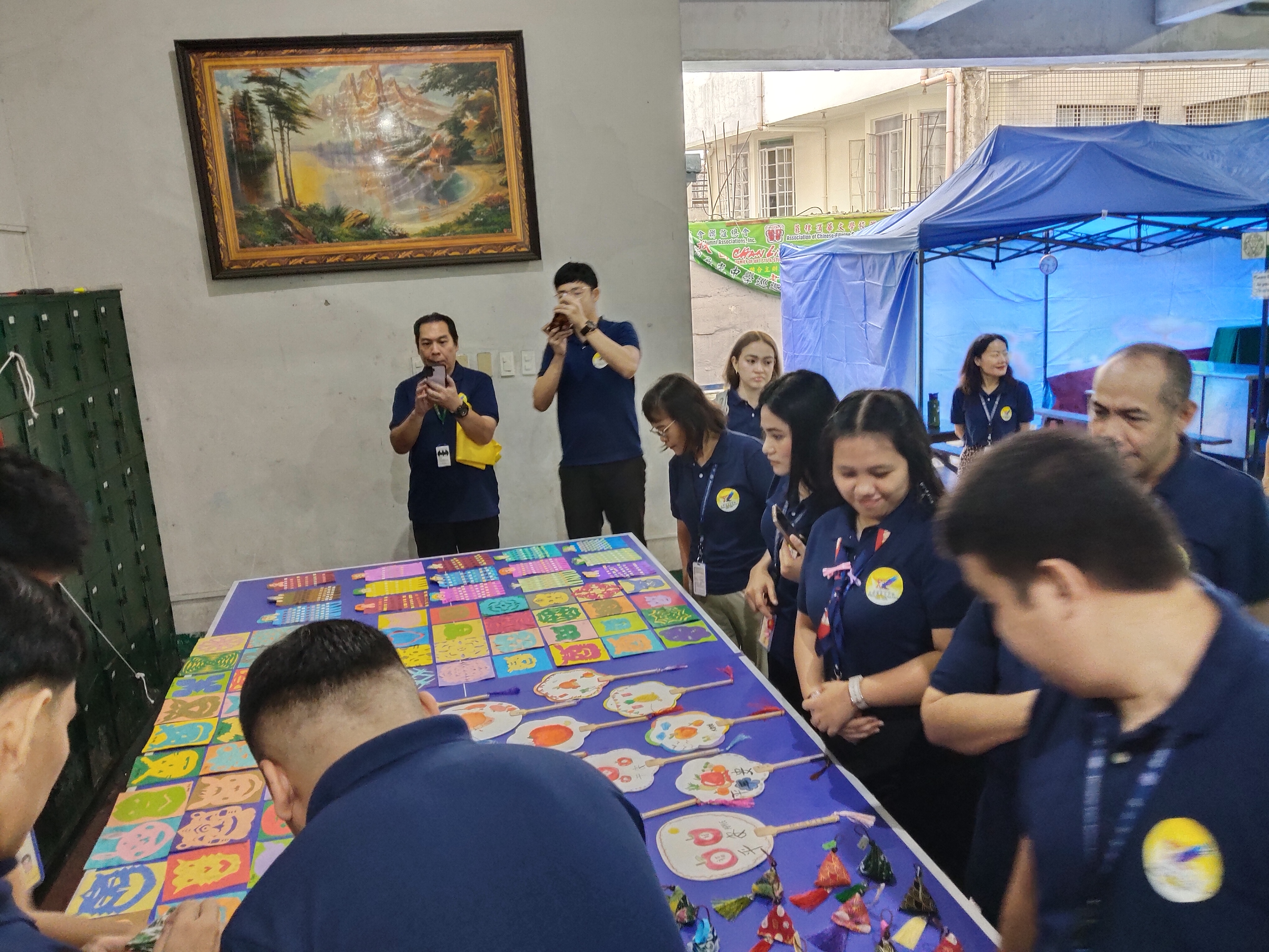 觀賞手工藝作品