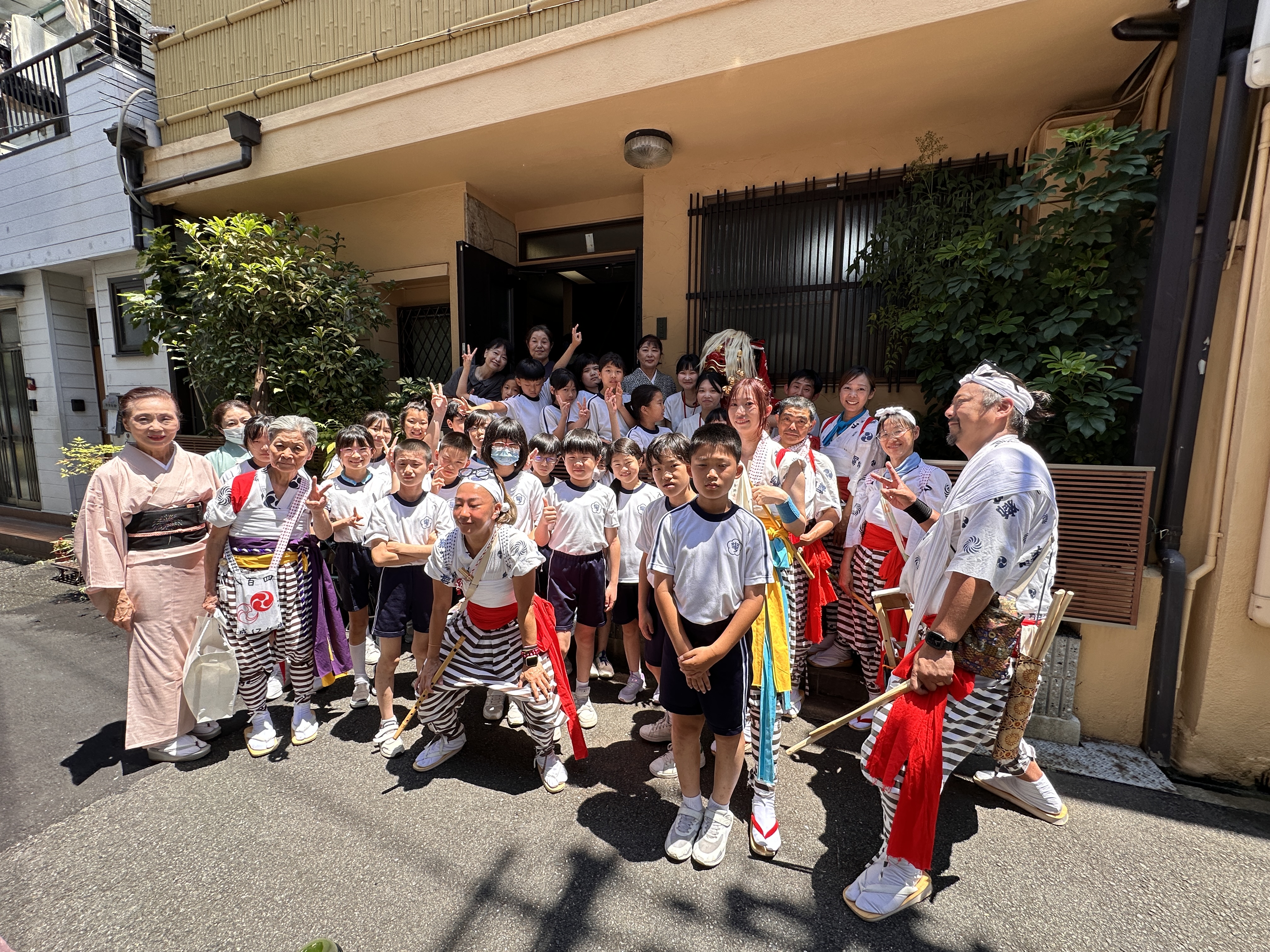 高年級茶道見學