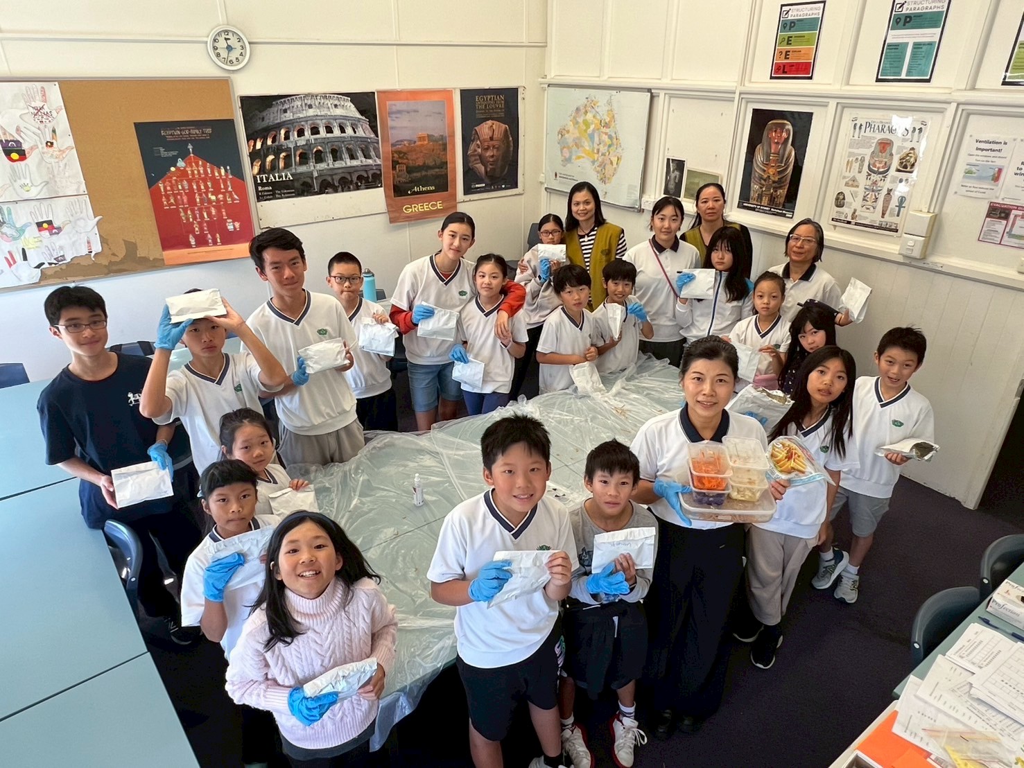 澳洲慈濟人文學校清明節教學活動——傳承文化、感恩惜福3