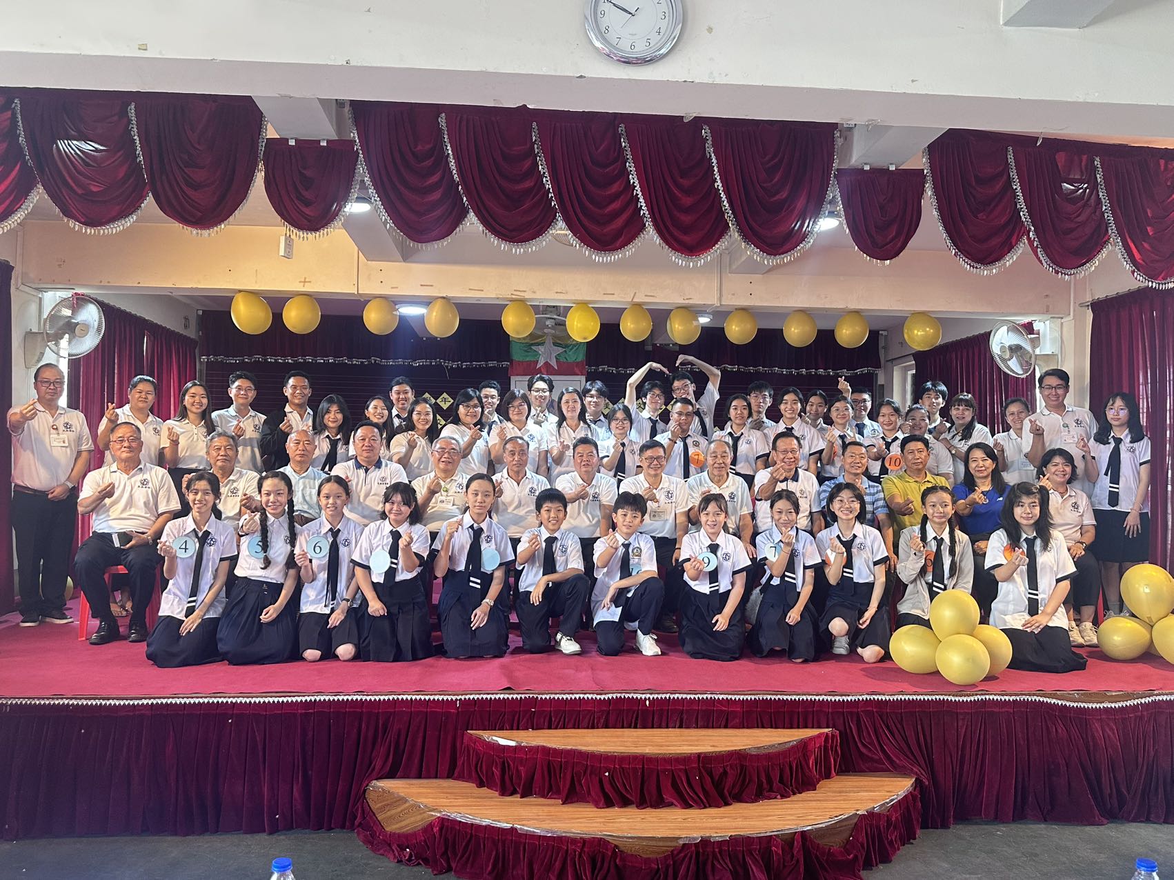 曼德勒孔教學校二零二四學年度漢字文化節演講比賽總決賽3