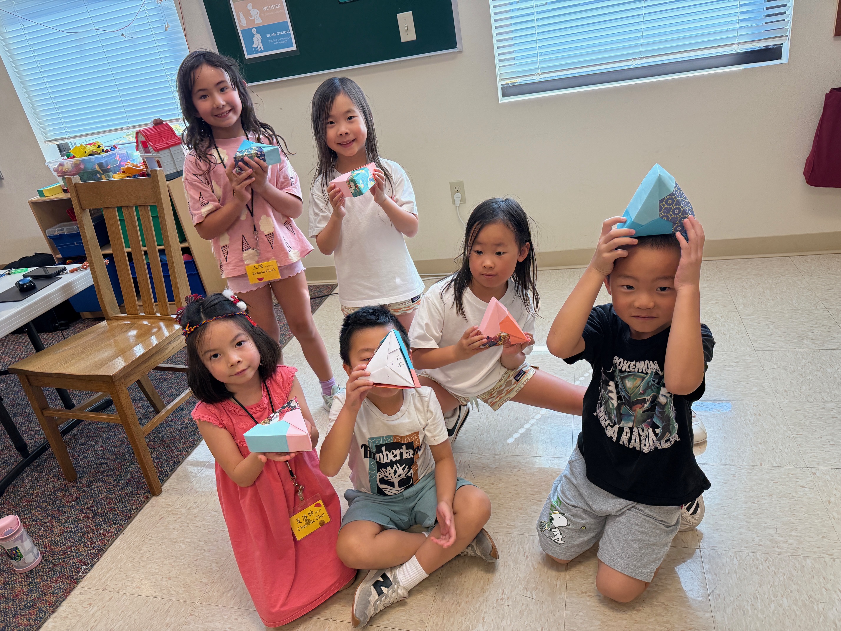 手工摺紙盒成品展示