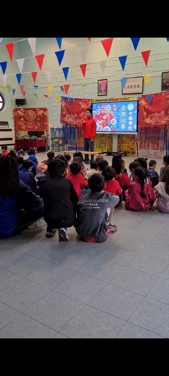 英國倫敦中華學校舉辦2024漢字文化節中文歌唱比賽以及造句作文比賽1