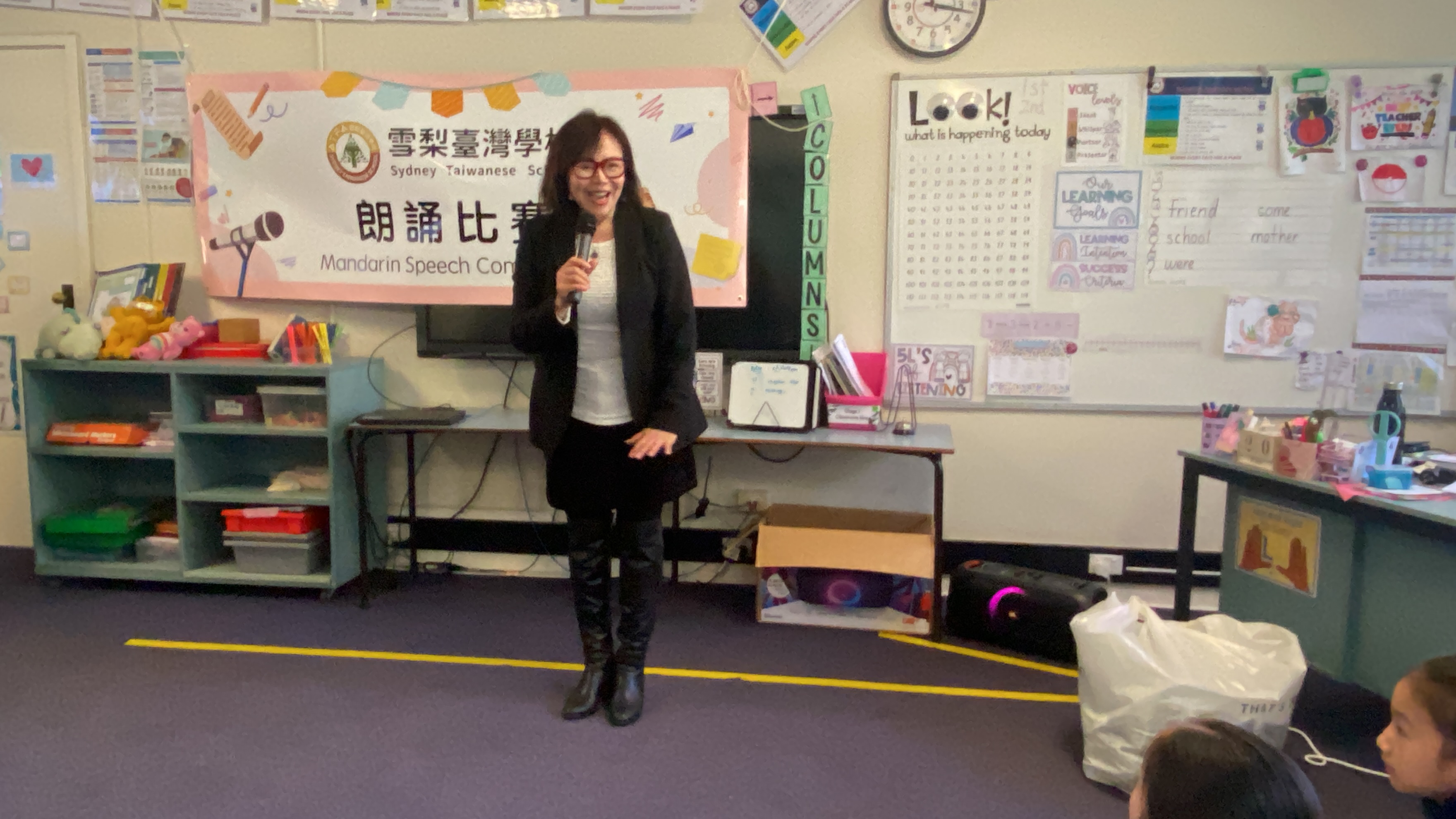 劉碧珍校長表示：「朗誦是一門結合語言美感與情感表達的藝術，希望學生還需注意上台與下台的儀態，以養成良好的舞台禮儀與文化素養。