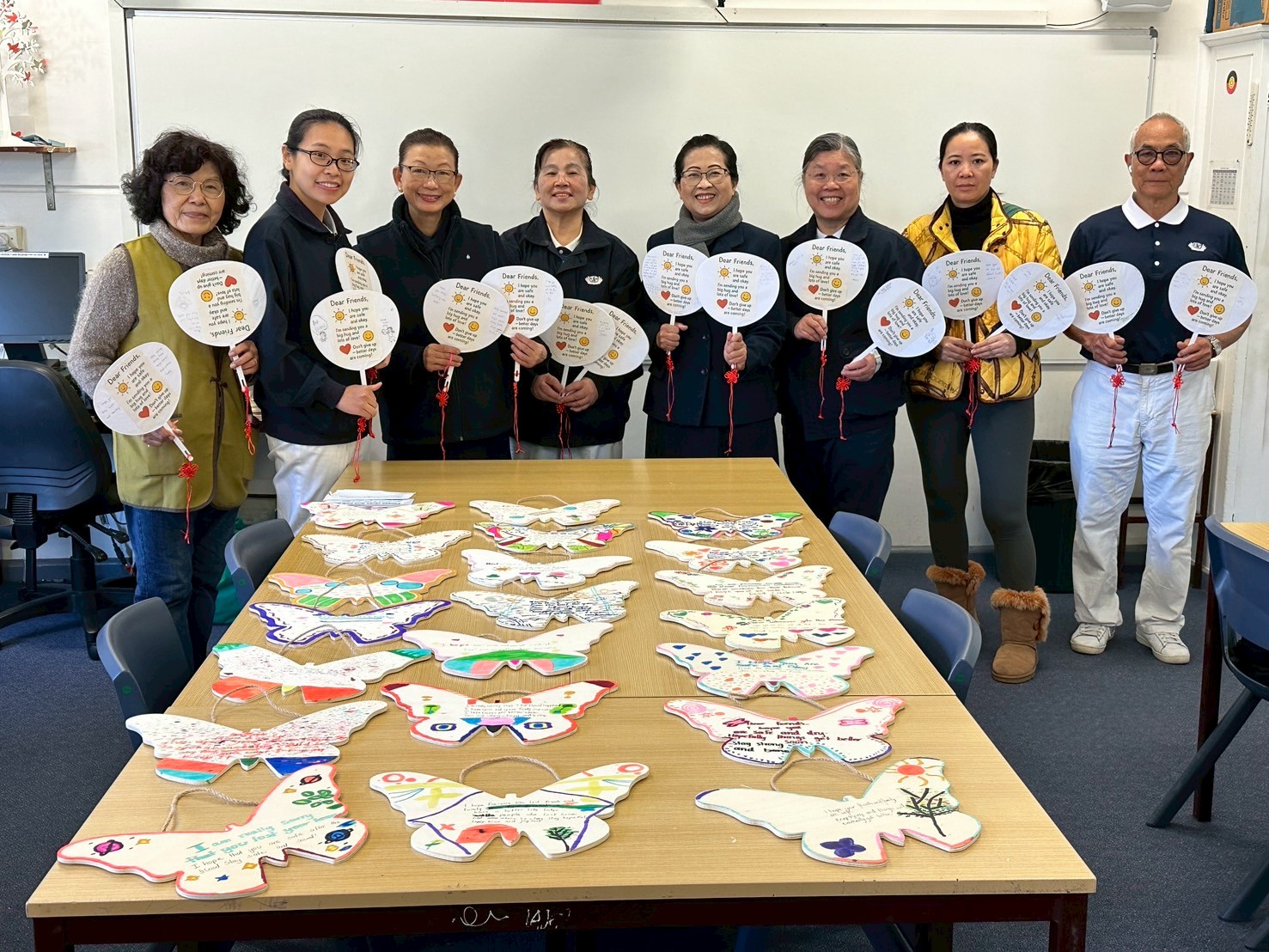 澳洲慈濟人文學校舉辦 手工藝教學活動 —— 如意結編織課3