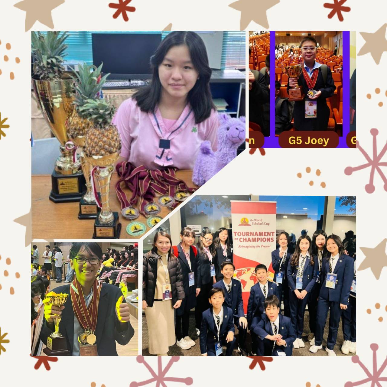 全球區10年級同學Aptana榮獲個人冠軍學士獎盃1座