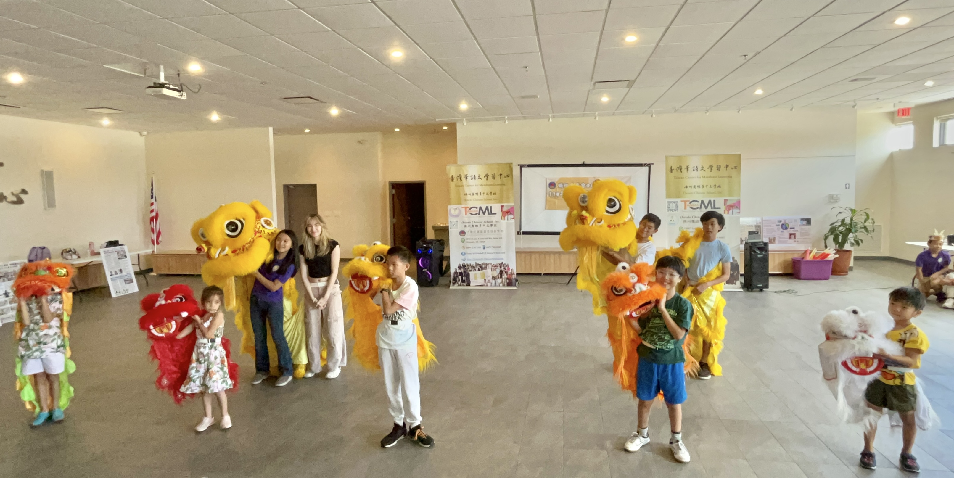 結業式成果發表 舞獅表演