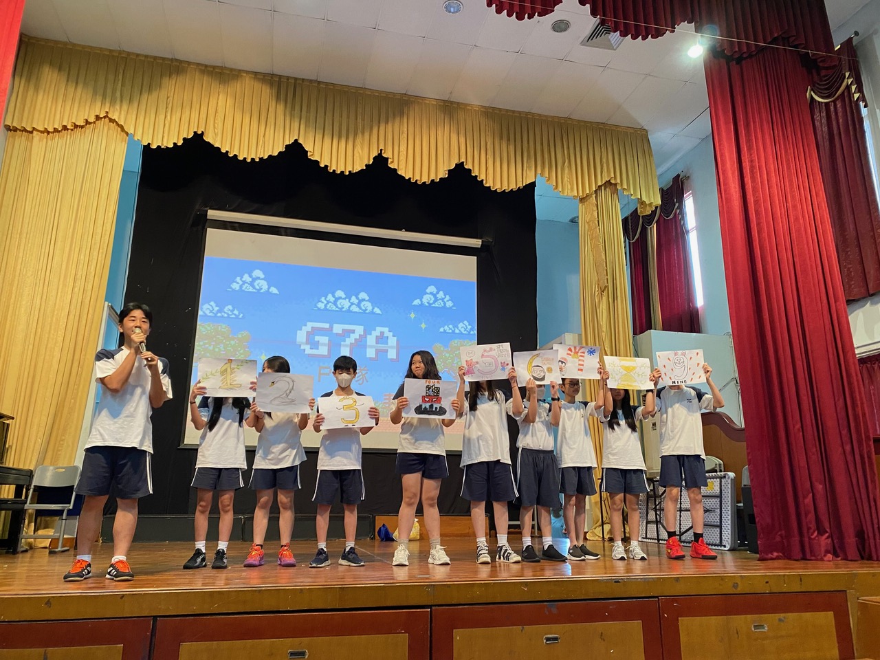 G7A表演圓周率的聯想