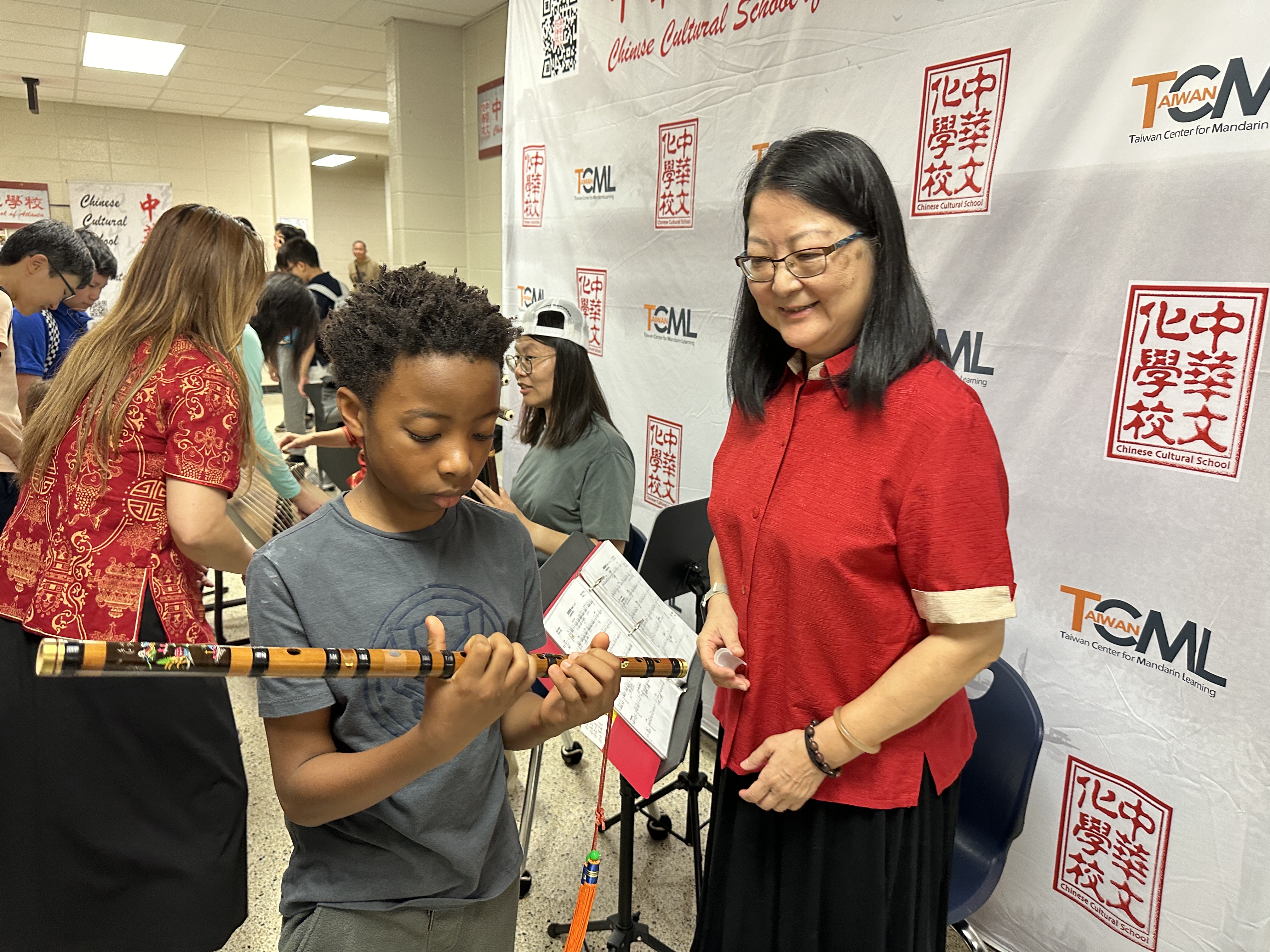 中華文化學校2024臺灣民俗樂曲文化研習 展示國樂之美1