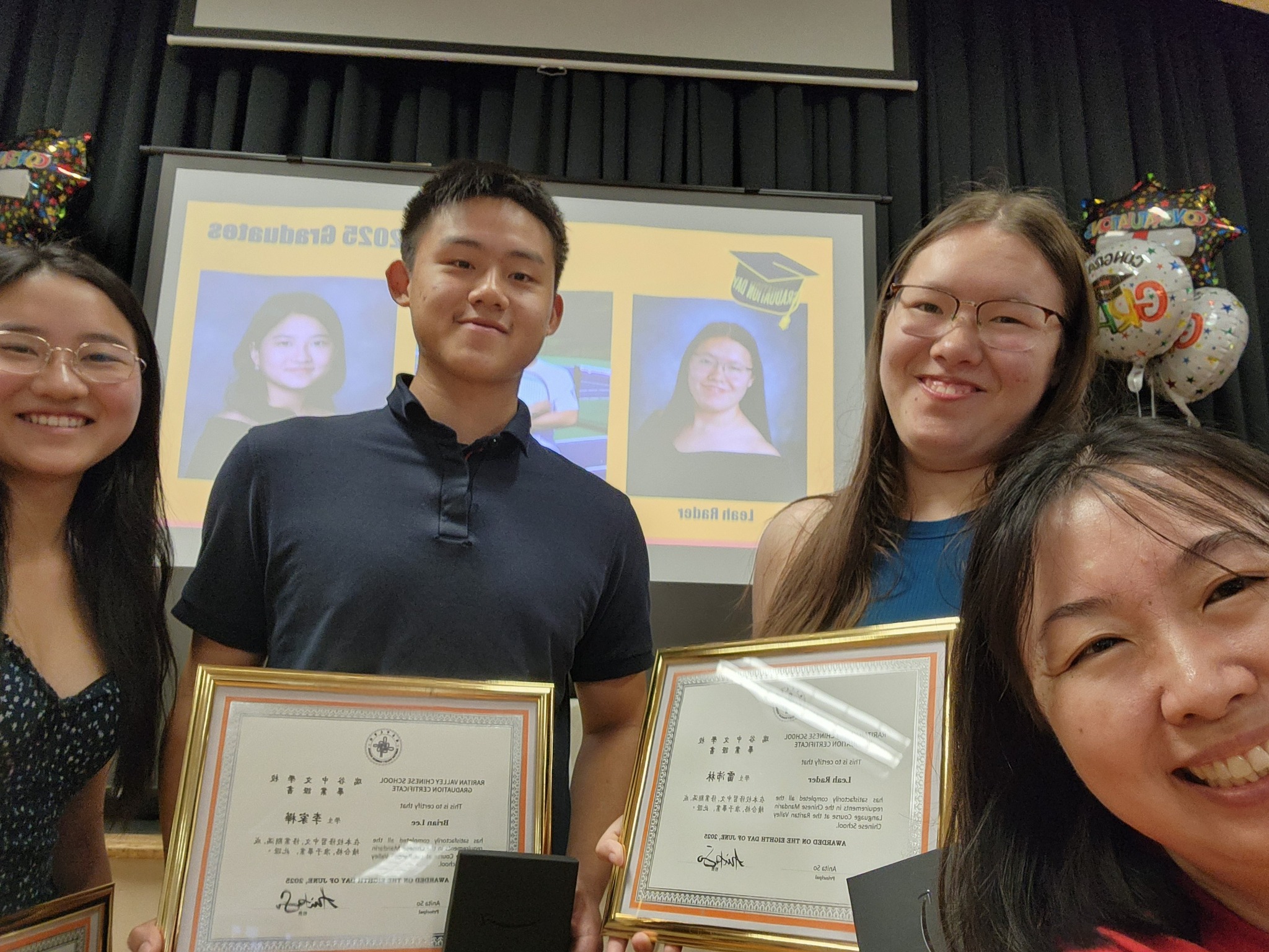 瑞谷中文學校舉行2024-2025學年度結業典禮2