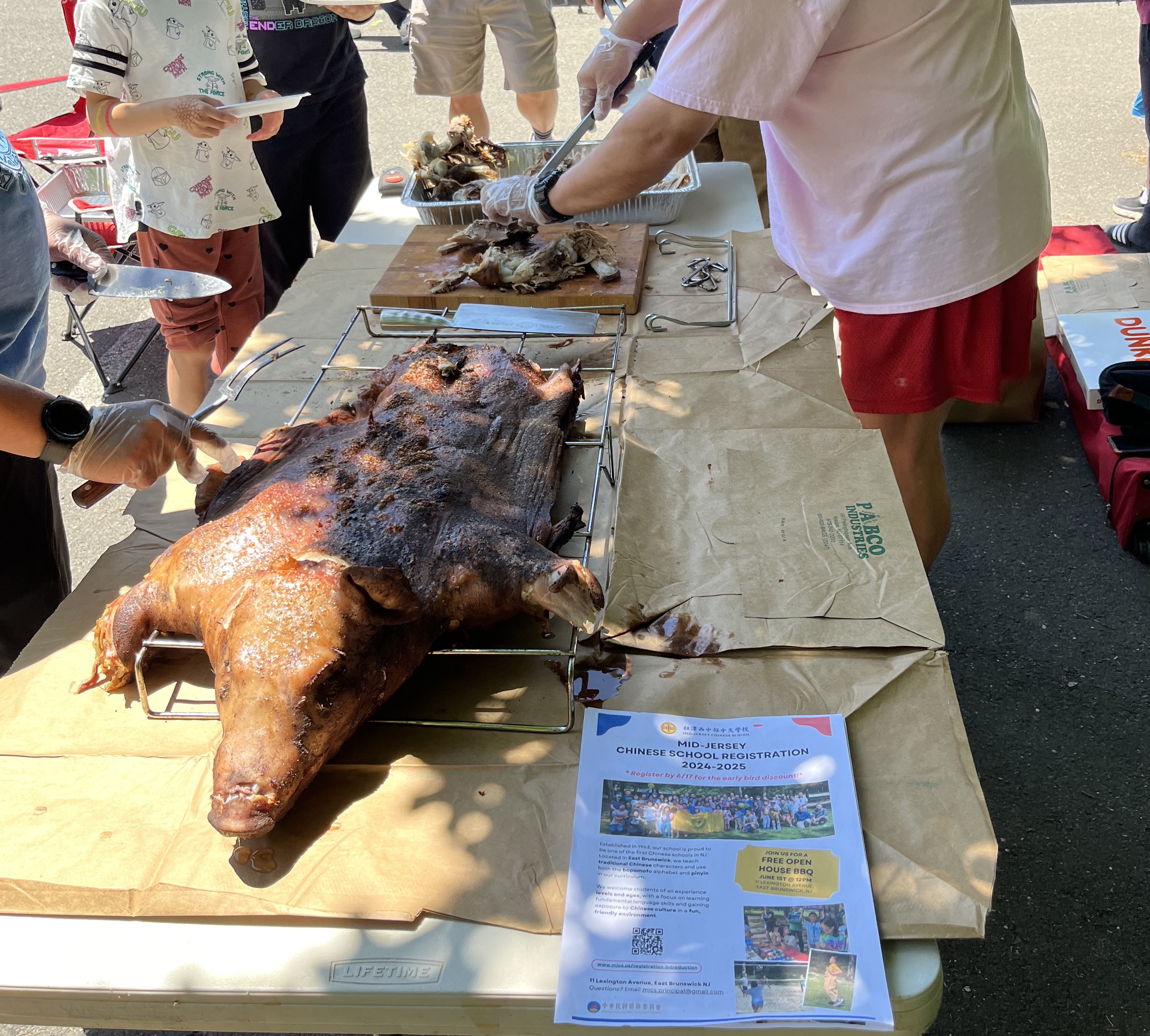 紐澤西中部中文學校新學年招生說明暨期末野餐1