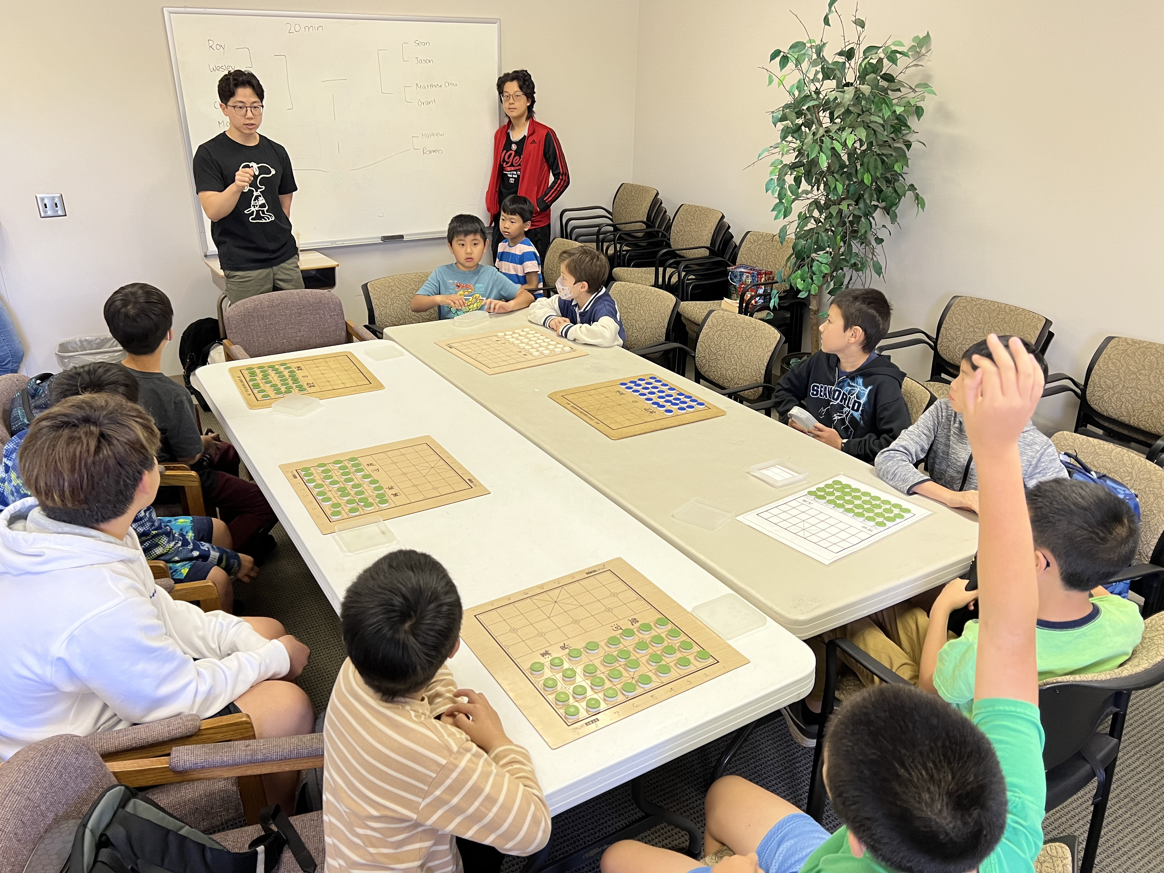 比賽前 Q & A 時間