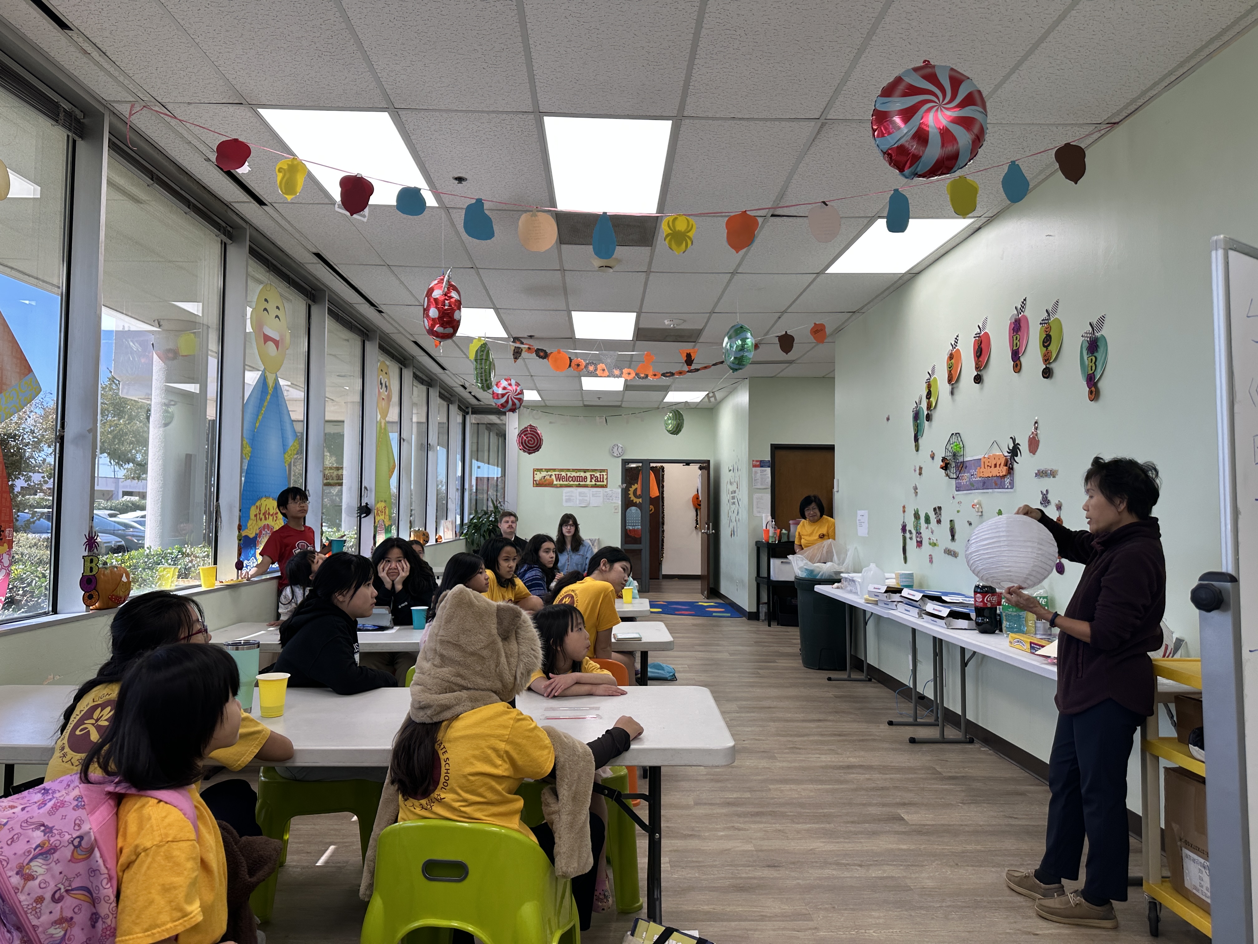 Molly老師指導學生