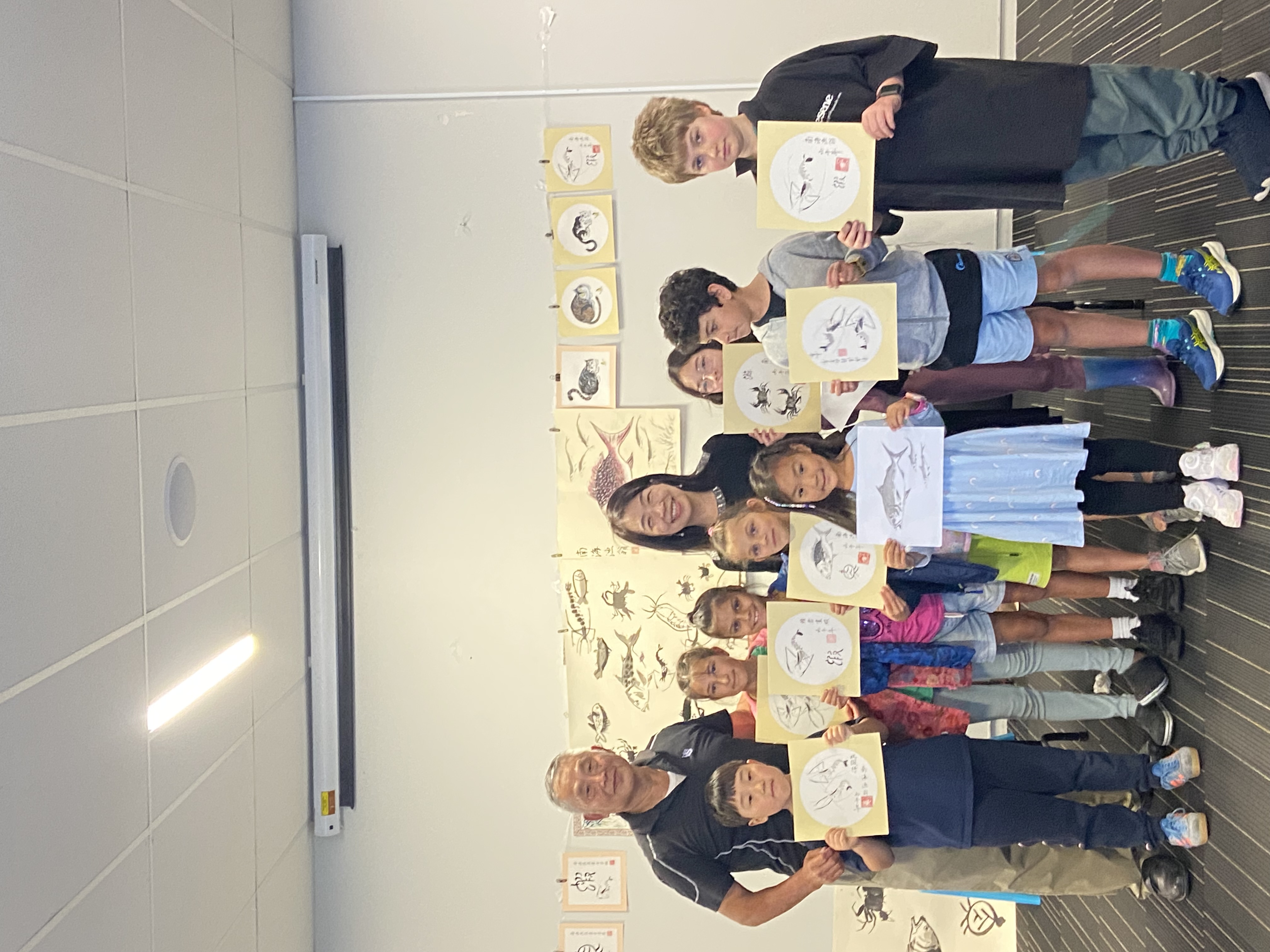 有獎徵答得到老師作品的學員都開心極了