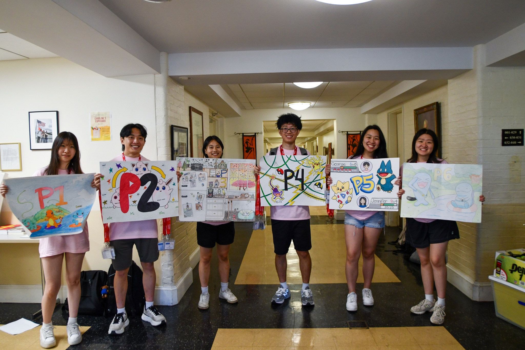 第一天輔導員歡迎營隊學員