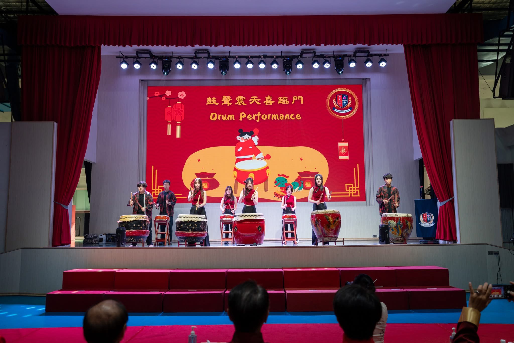 FASCA曼谷分會學員表演-鼓聲震天喜臨門