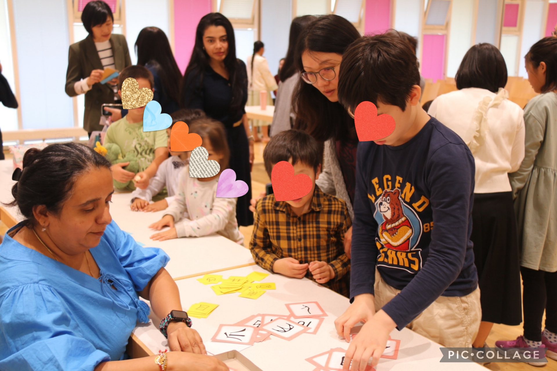 在認字闖關遊戲中大顯身手