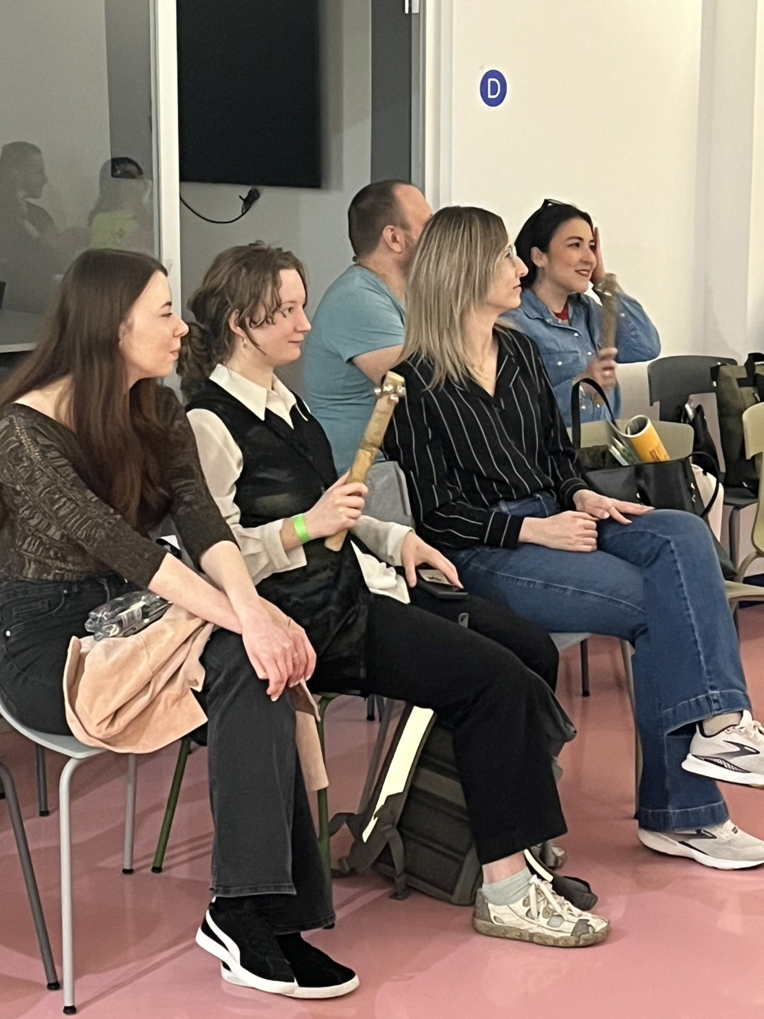 學生們除了語言的學習，文化體驗也是重要一環